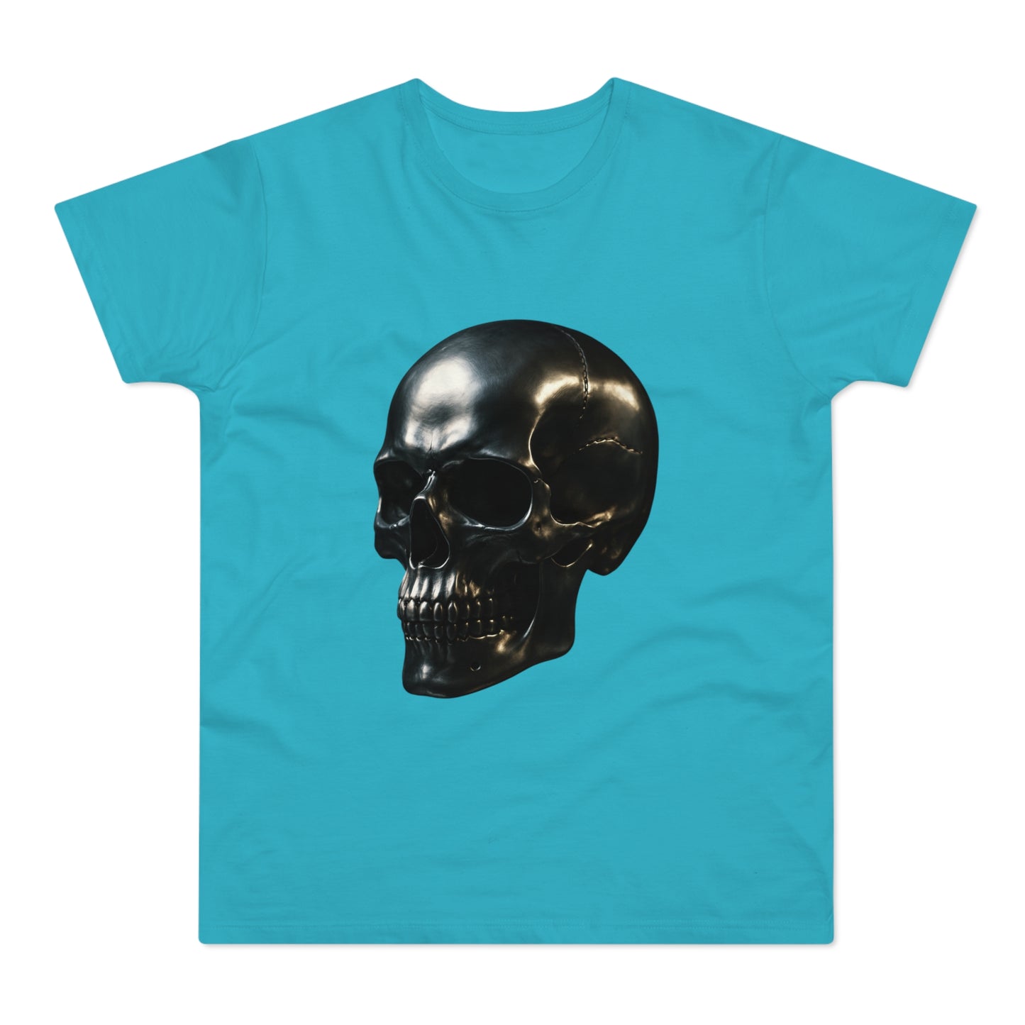 Gothic Skull Unisex T-Shirt, Edgy Graphic Tee, Halloween Apparel, Men's Casual Wear, Gift for Him