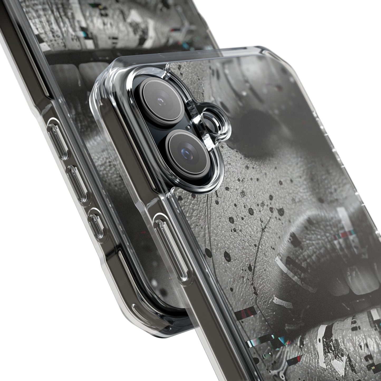 Magnetic Clear Impact Phone Case for Stylish Protection, Urban Aesthetic, Trendy Gift, Phone Accessories, Personalized Present