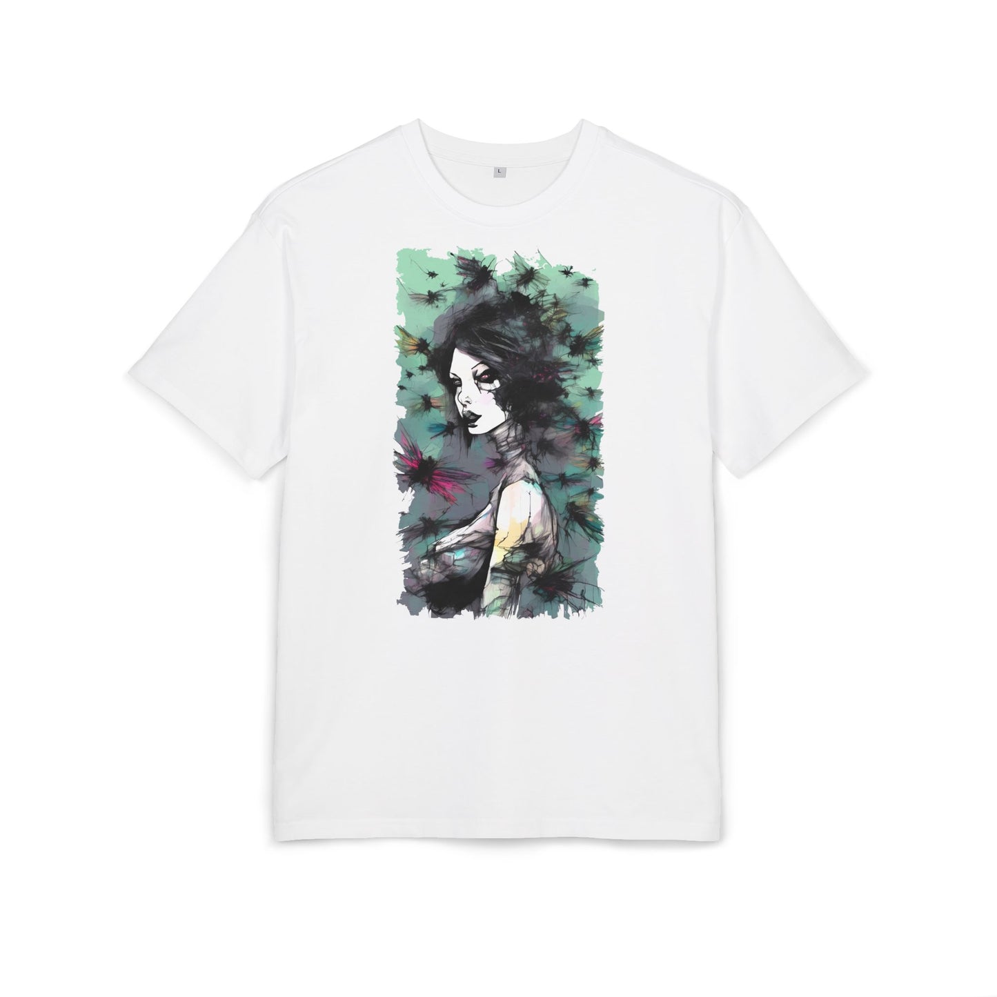 Artistic Oversize Tee - Unique Graphic Shirt for Creative Souls, Comfortable Fashion for Art Lovers, Unisex Casual Wear