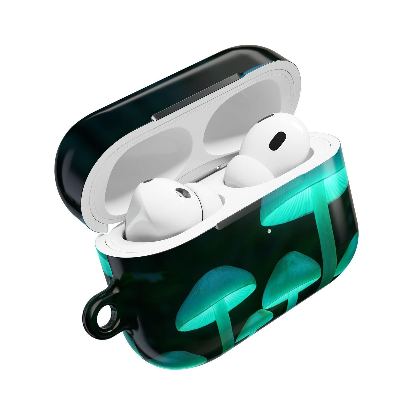 Mushroom Design AirPod Cases - Geometric Tech Design, Durable Cover, Gift for Tech Lovers, Unique Accessories, Perfect for Holidays