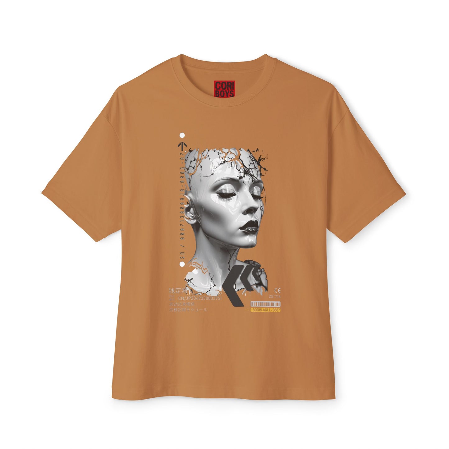 Chic Graphic Tee, Unisex Streetwear, Trendy Oversized Shirt, Modern Art T-Shirt, Casual Wear for Everyday Style
