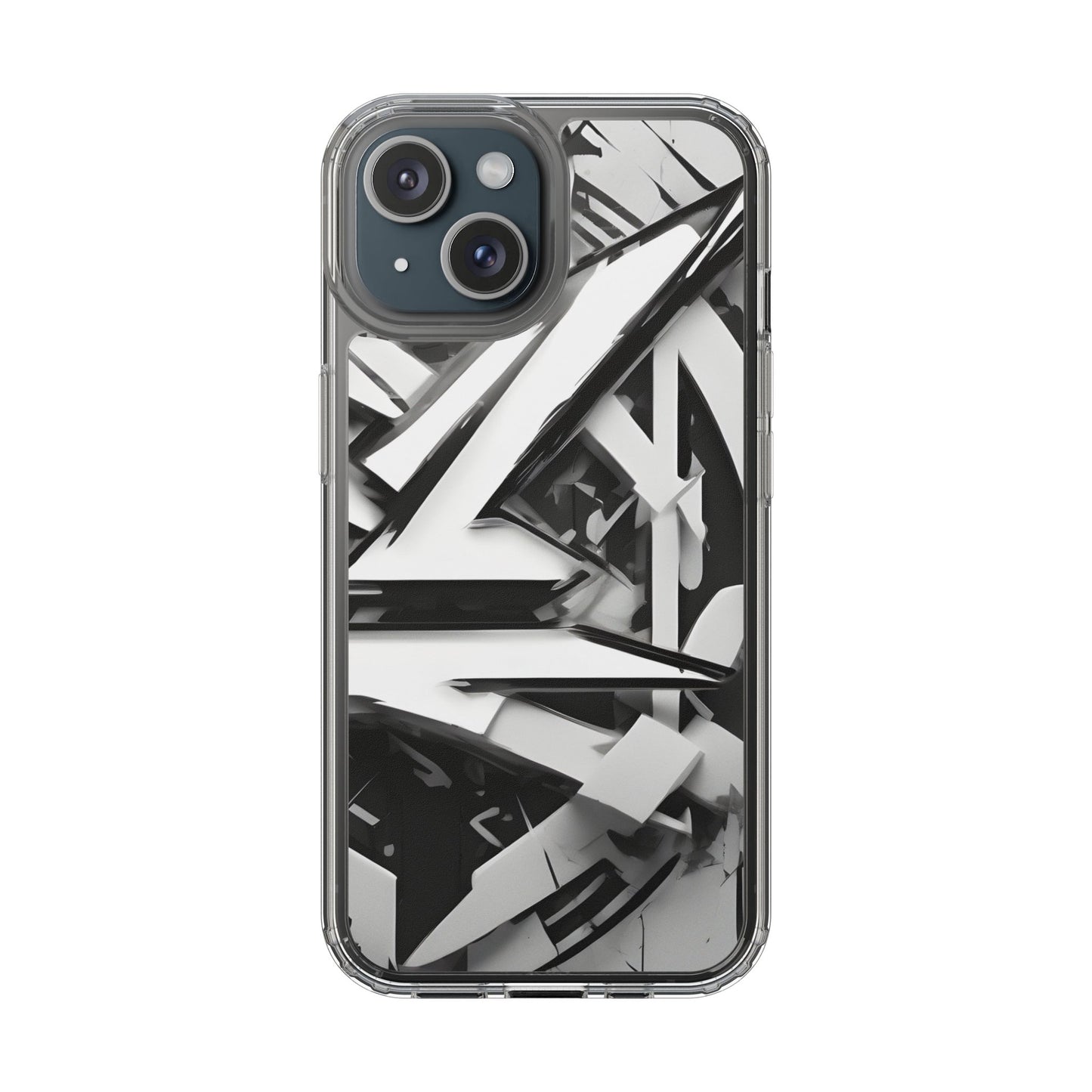 Phone Case, Abstract Futuristic Design