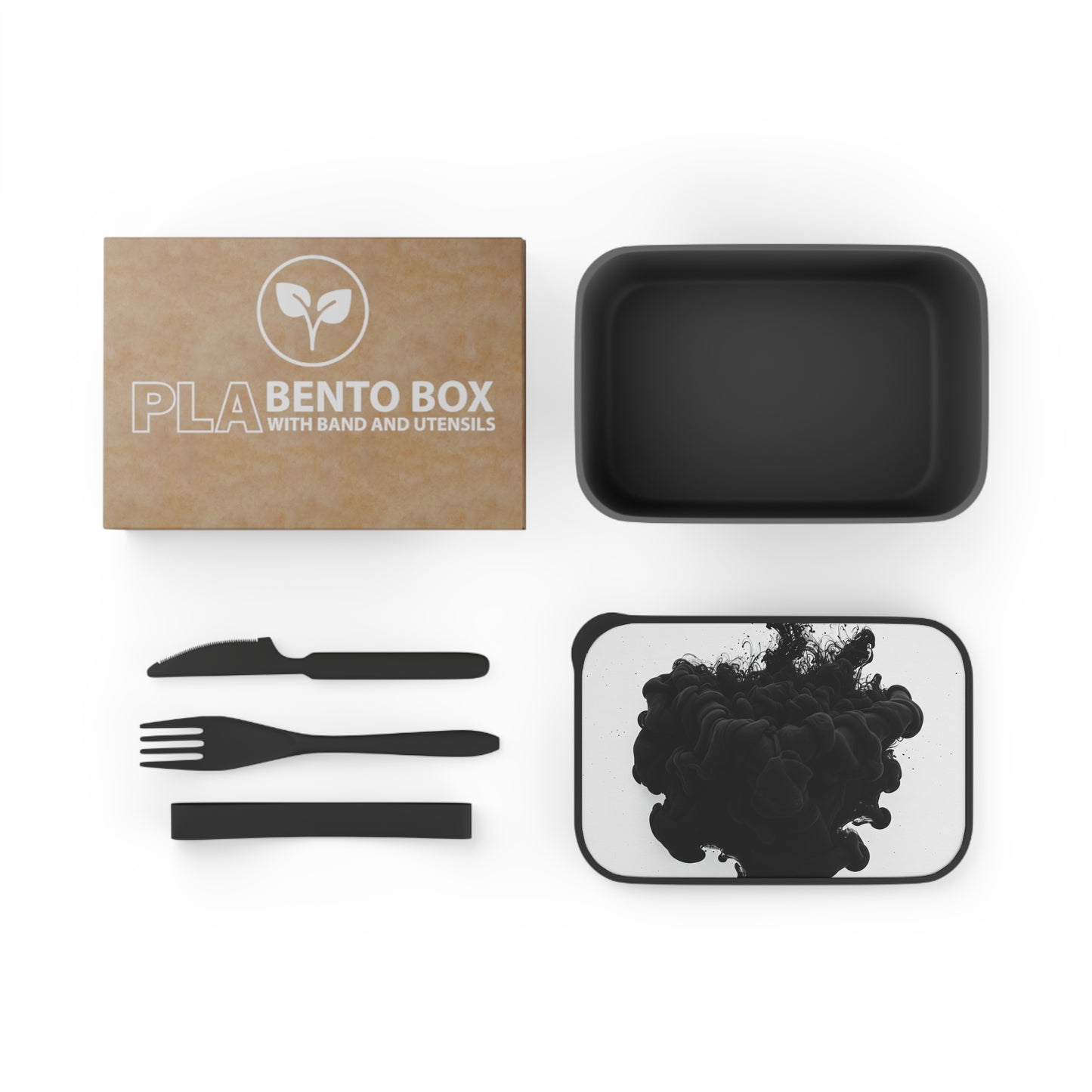 Stylish Bento Box with Utensils | Modern Meal Prep Container, Eco-Friendly Lunchbox, Perfect for Work, School, and Picnics