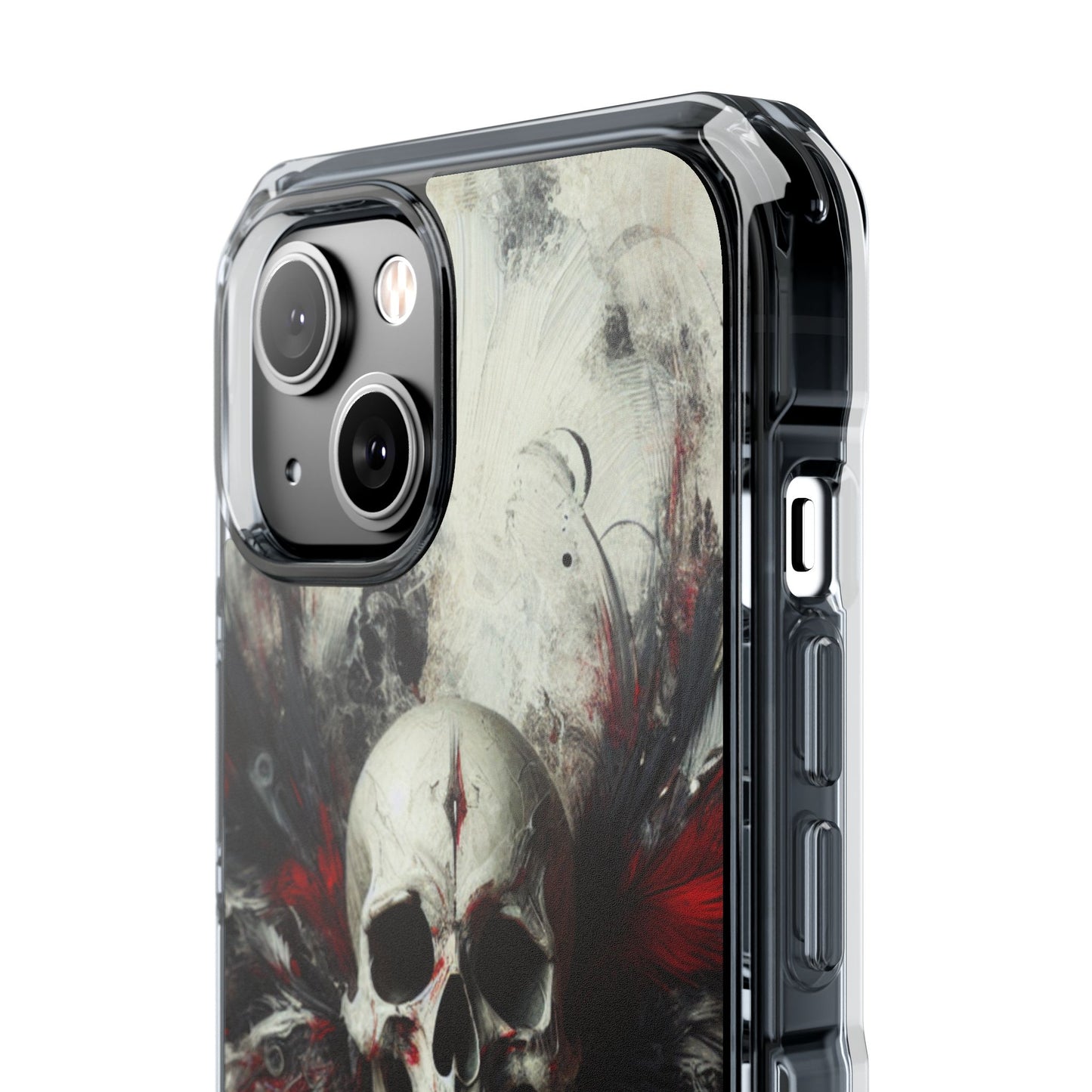 Gothic Skull Phone Case, Unique iPhone Cover, Edgy Smartphone Protector, Halloween Gift, Alternative Accessories