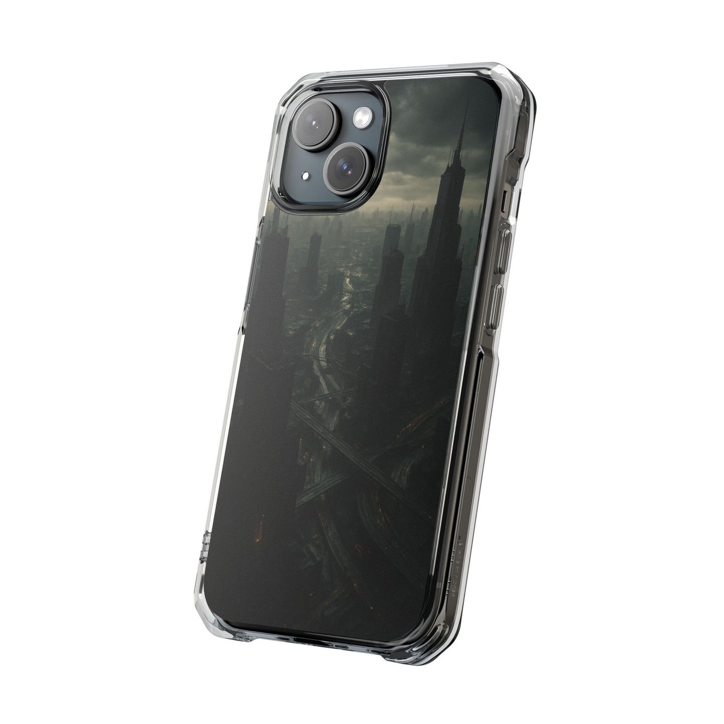 Magnetic Clear Impact Cases for a Stylish and Protective Phone Add a Futuristic Touch, Gift for Tech Lovers, Birthday or Holiday Present