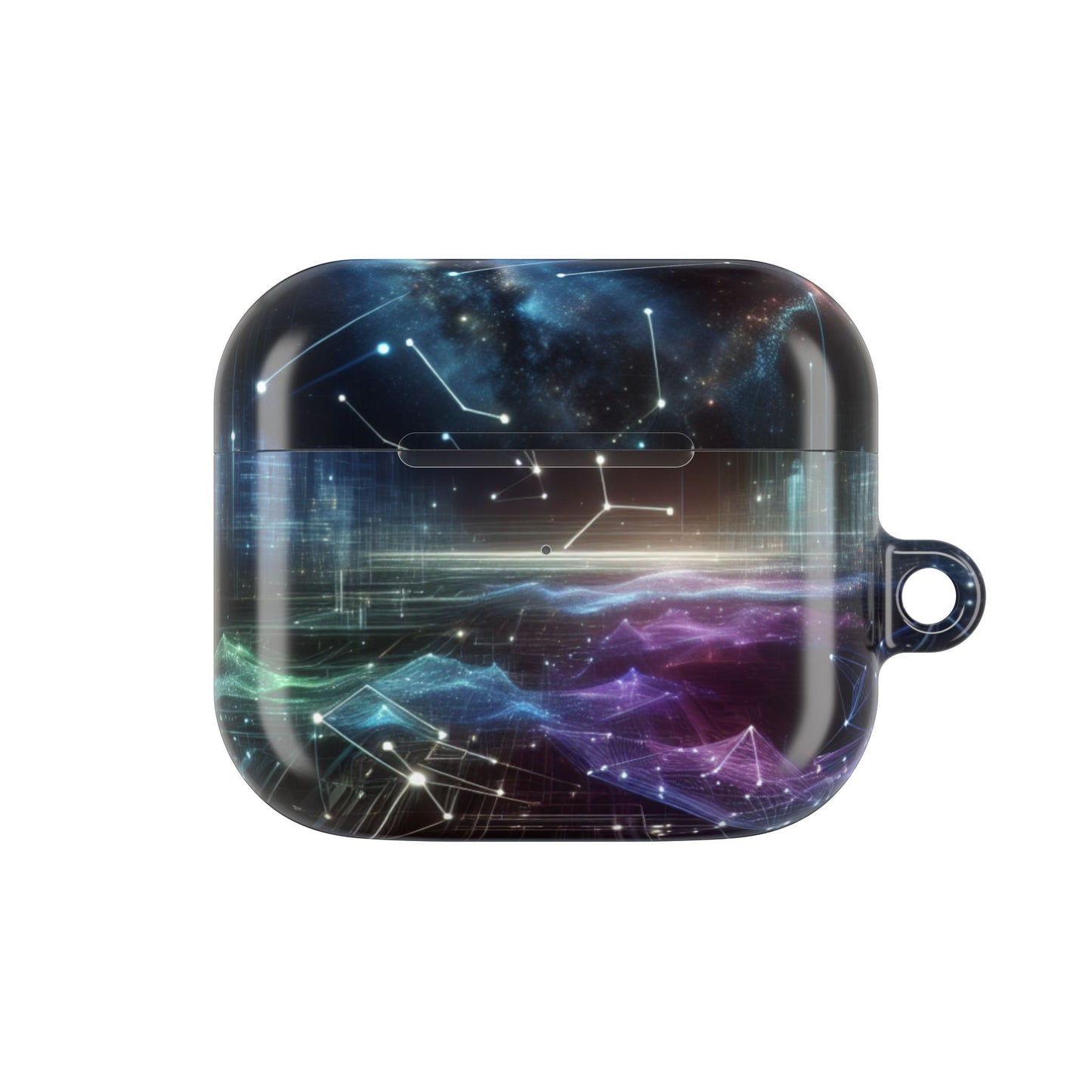 Cosmic Galaxy AirPod Cases, Astronaut Gifts, Space Themed Tech Accessories, Starry Night Earbuds Cover, Unique AirPods Holder