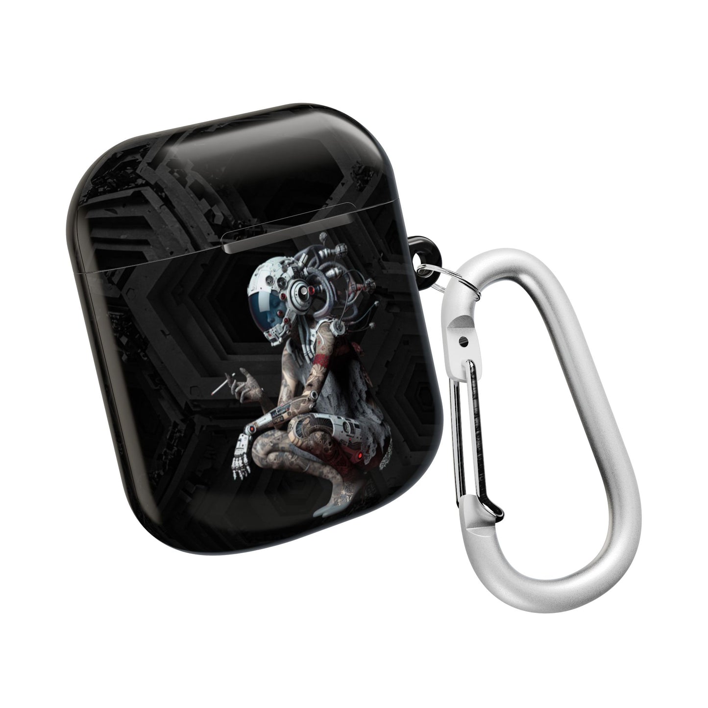 Futuristic AirPod Cases - Stylish Protection for Music Lovers, Gift for Tech Enthusiasts, Trendy Headphone Cover, Unique Tech Gift