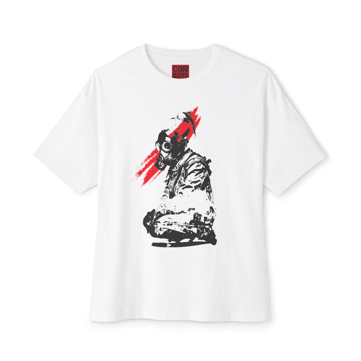 Edgy Graphic Oversized Tee, Unisex Artistic T-Shirt, Casual Streetwear Top, Unique Gift for Him or Her, Trendy Urban Apparel
