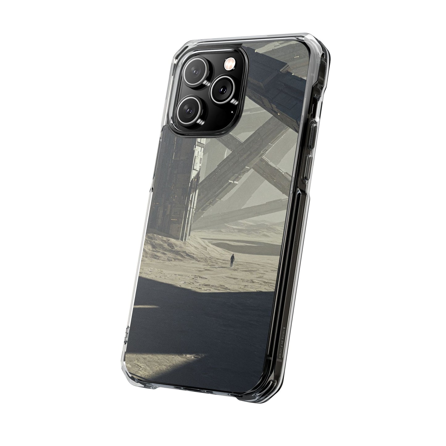 Magnetic Clear Impact Cases - Aesthetic Phone Protection, Unique Gift for Tech Lovers, Sleek Design for Minimalists