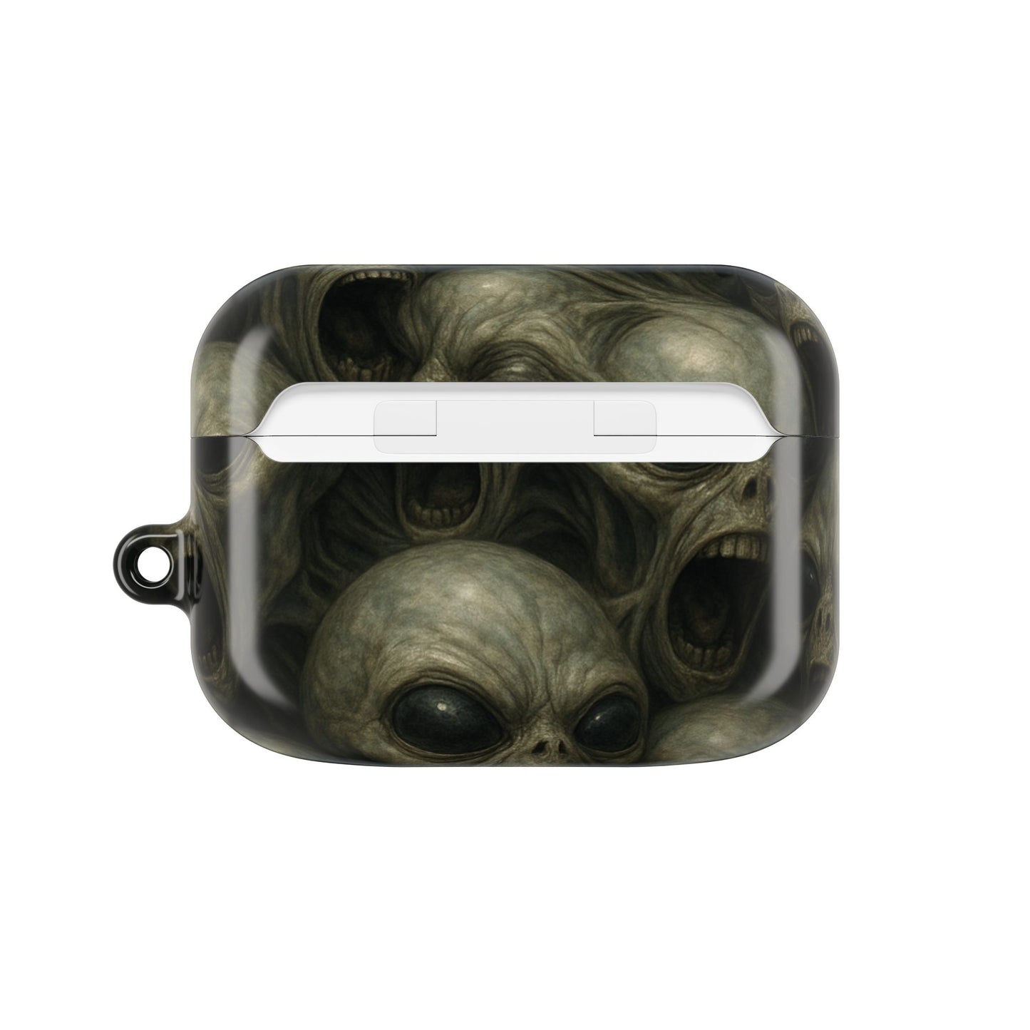 Alien-Themed AirPod Case, Unique Gift for Sci-Fi Lovers, Cool Accessory for Music Enthusiasts, Perfect for Halloween, Collectible