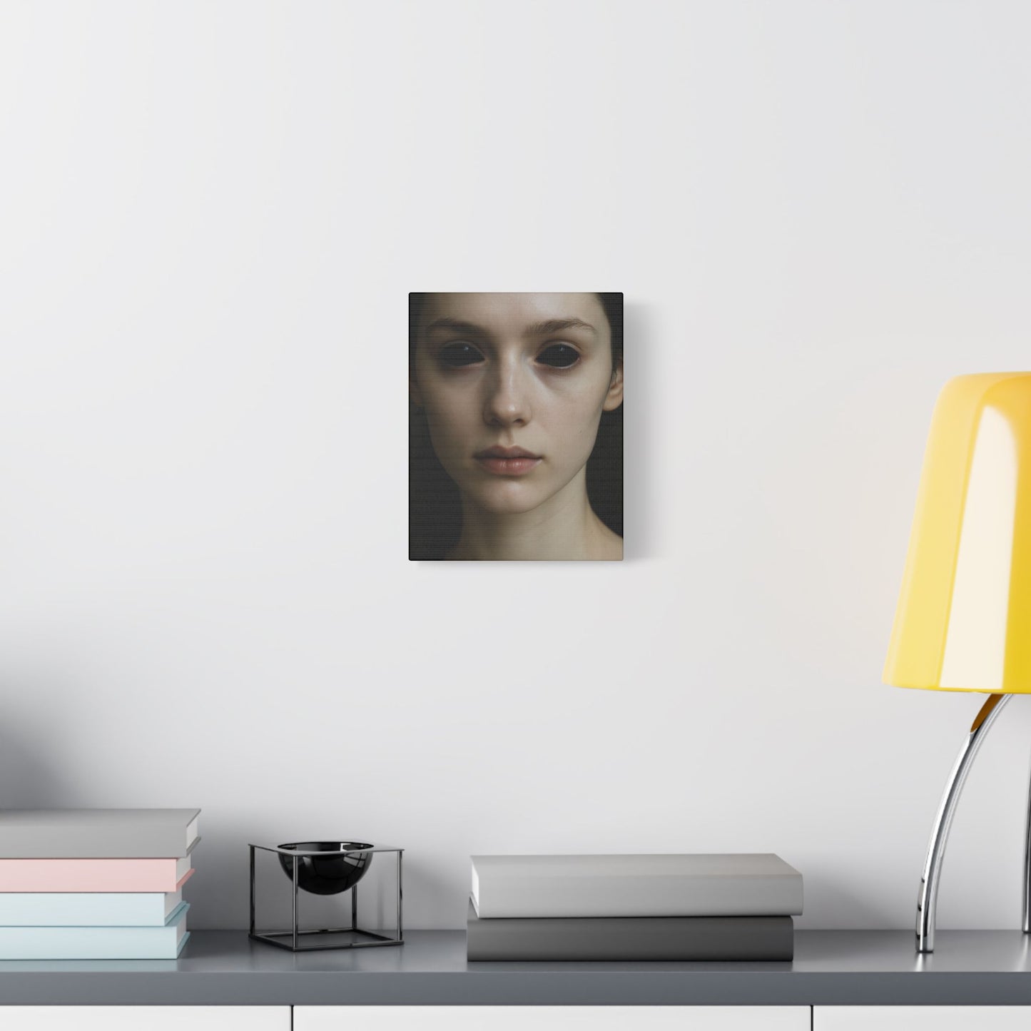 Mysterious Art Print, Surreal Wall Decor, Unique Home Accent, Modern Aesthetic, Gothic Wall Art