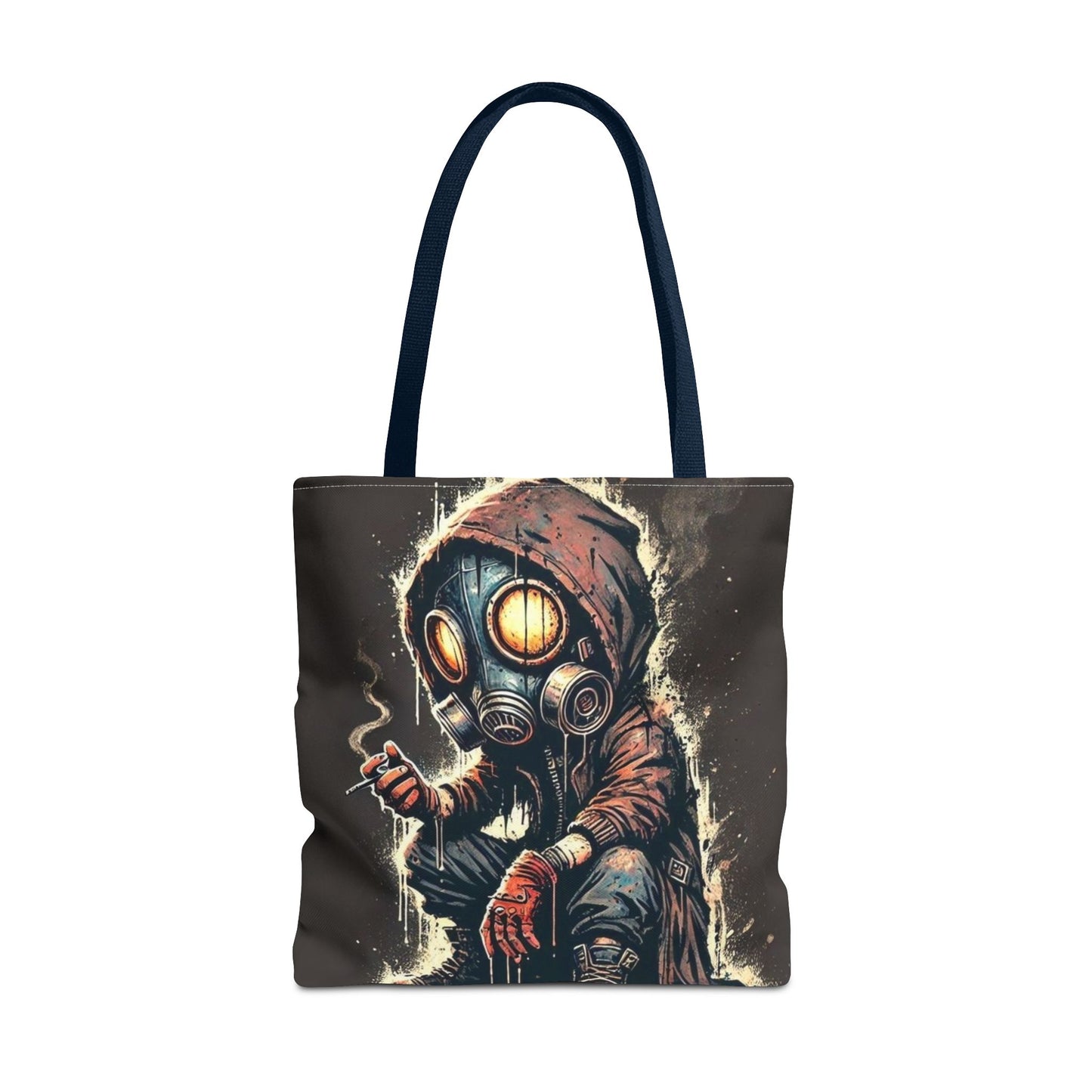 Gothic Tote Bag, Unique AOP Tote, Artful Shopping Bag, Edgy Gift for Her, Trendy Eco-Friendly Tote, Halloween Accessory