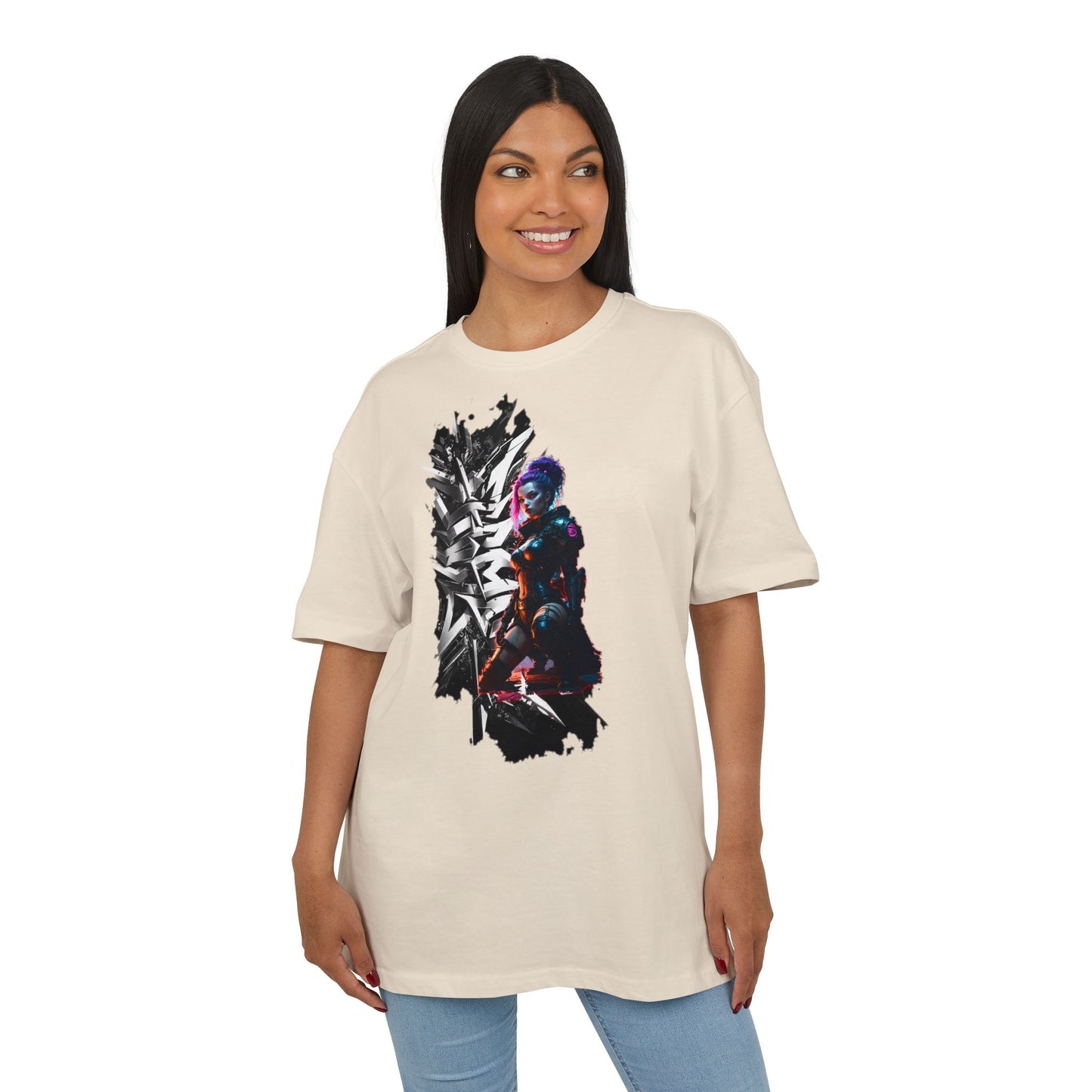 Unisex Graphic Oversize Tee, Trendy Streetwear Shirt, Casual Wear, Gift for Fashion Lovers, Summer Outfit, Everyday Comfort