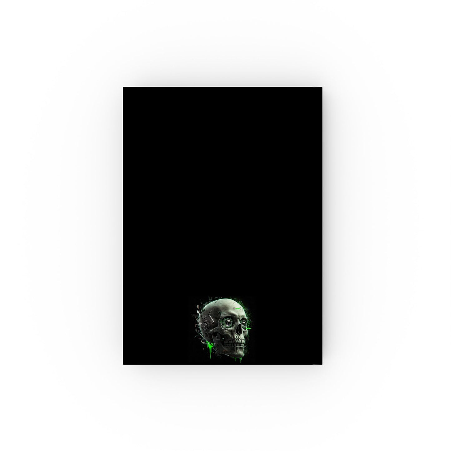 Gothic Skull Hard Backed Journal - Perfect for Writers, Halloween, Art Lovers, Gift Ideas, Note Taking