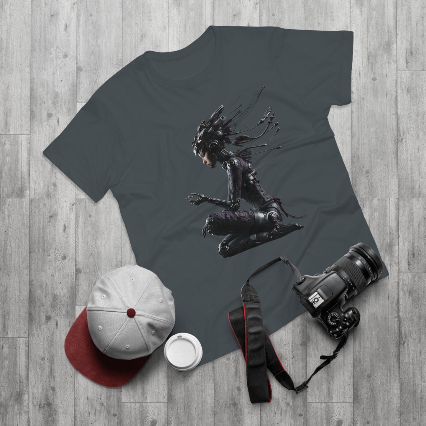 Futuristic Cyberpunk Unisex T-Shirt - Unique Graphic Tee