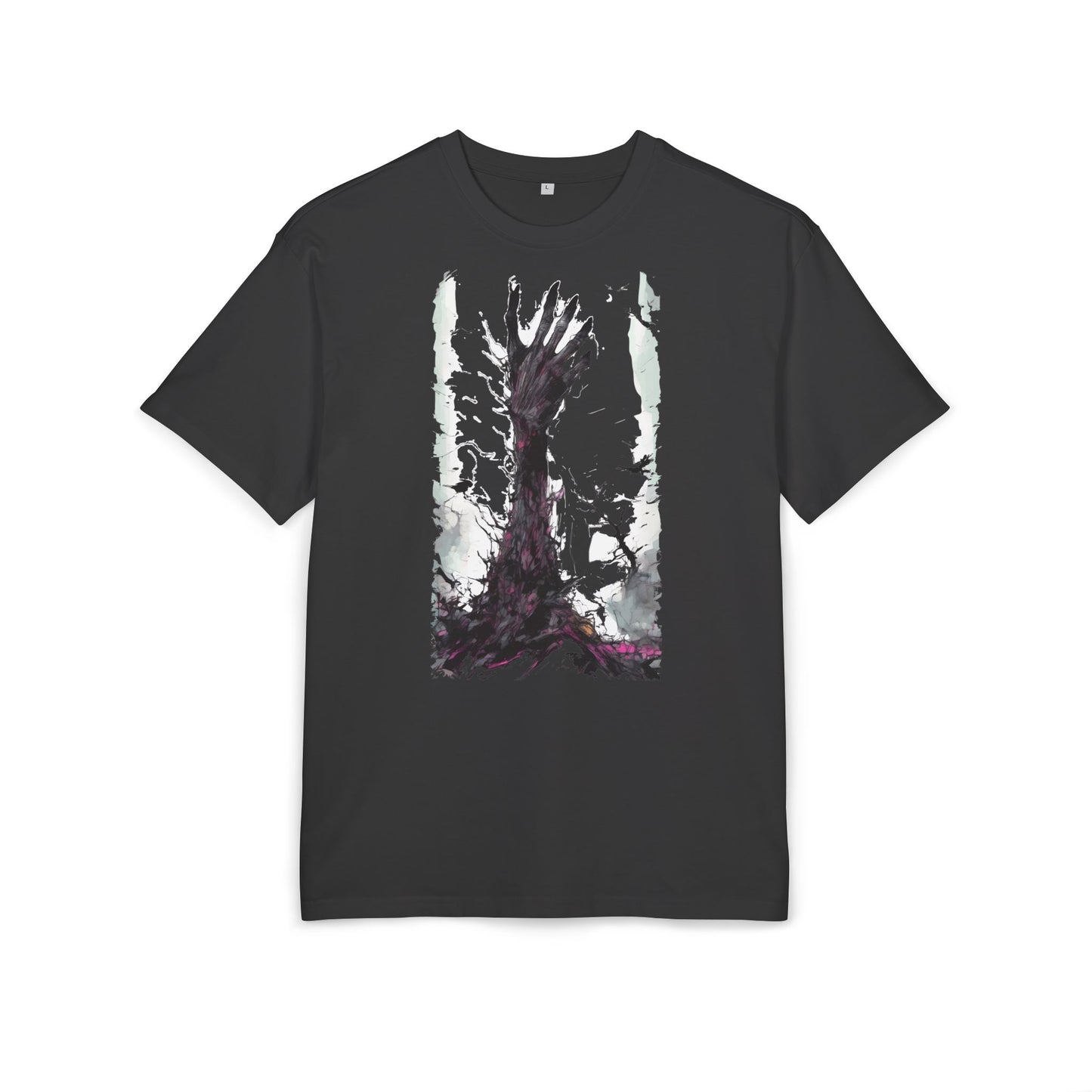 Artistic Oversized Unisex Tee, Graphic Tee, Casual Wear, Streetwear Style, Gift for Art Lovers, Unique T-Shirt Design