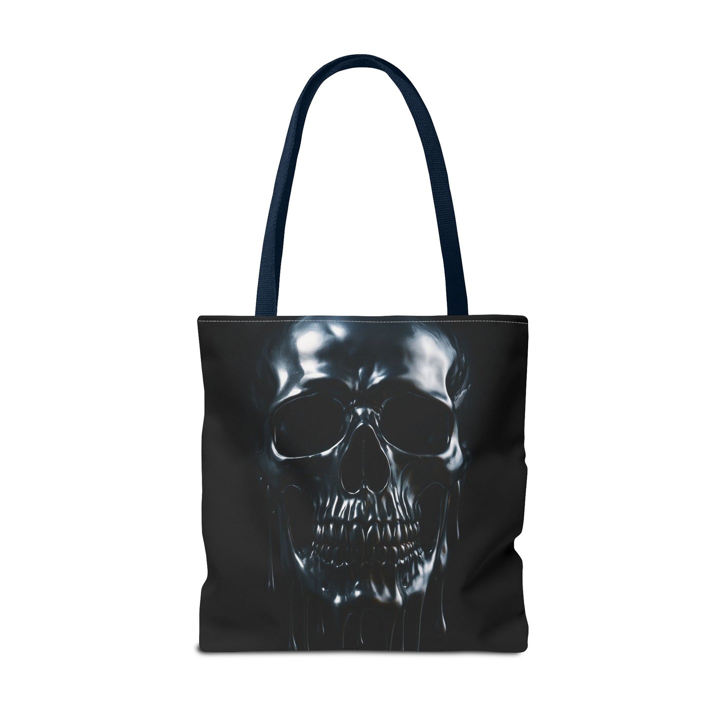 Gothic Skull Tote Bag, Edgy Fashion Accessory, Perfect for Halloween, Unique Gift Idea, Stylish Shopping Companion, All-Occasion Use