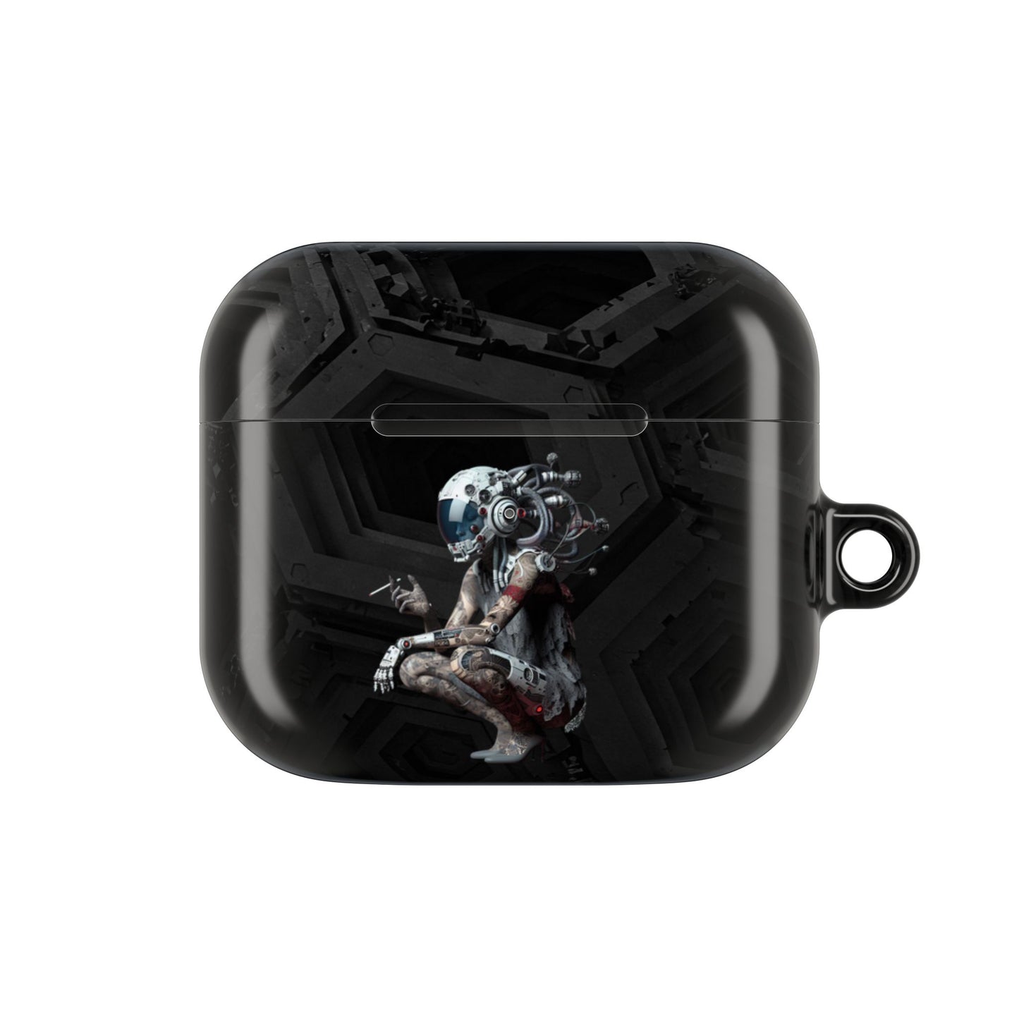 Futuristic AirPod Cases - Stylish Protection for Music Lovers, Gift for Tech Enthusiasts, Trendy Headphone Cover, Unique Tech Gift