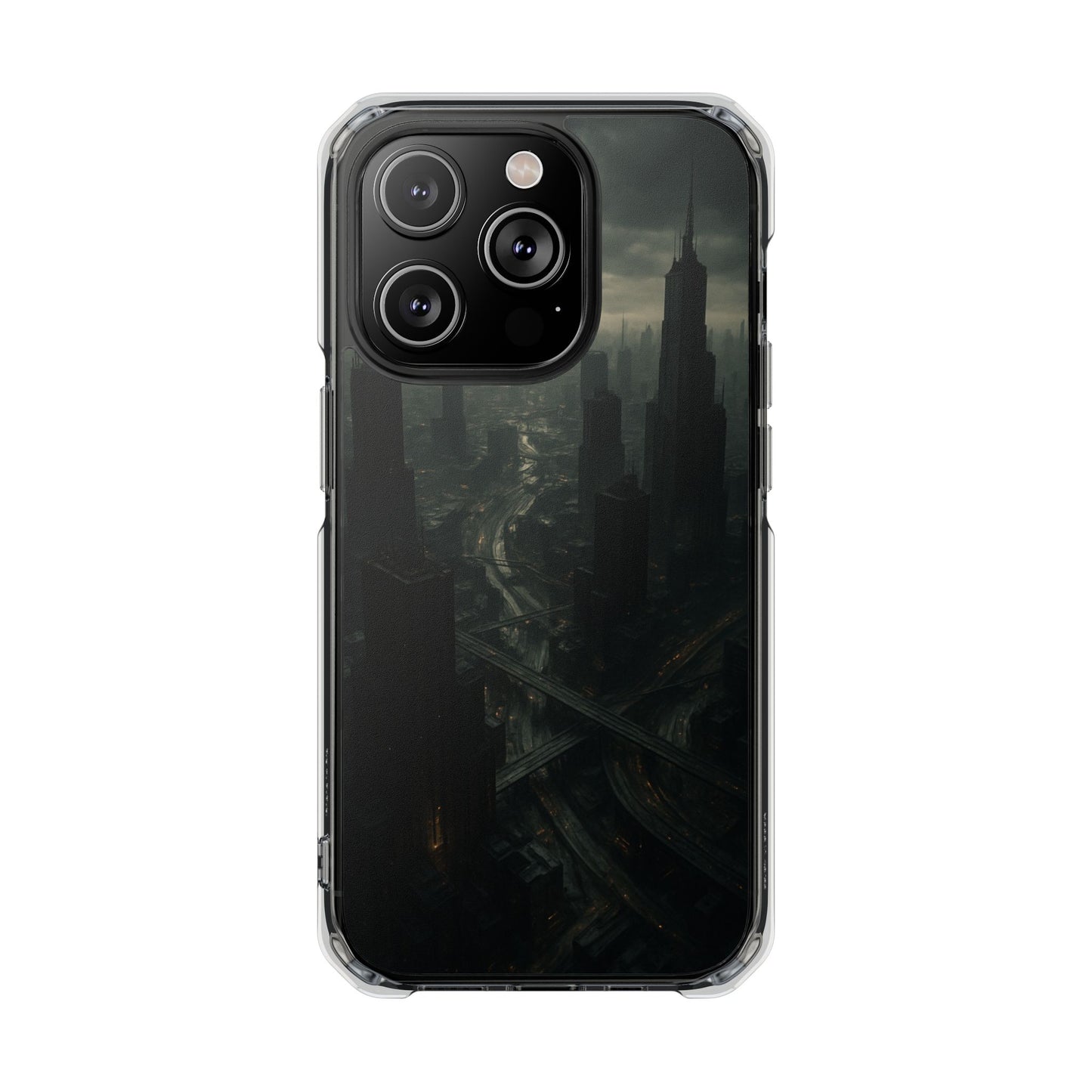 Magnetic Clear Impact Cases for a Stylish and Protective Phone Add a Futuristic Touch, Gift for Tech Lovers, Birthday or Holiday Present