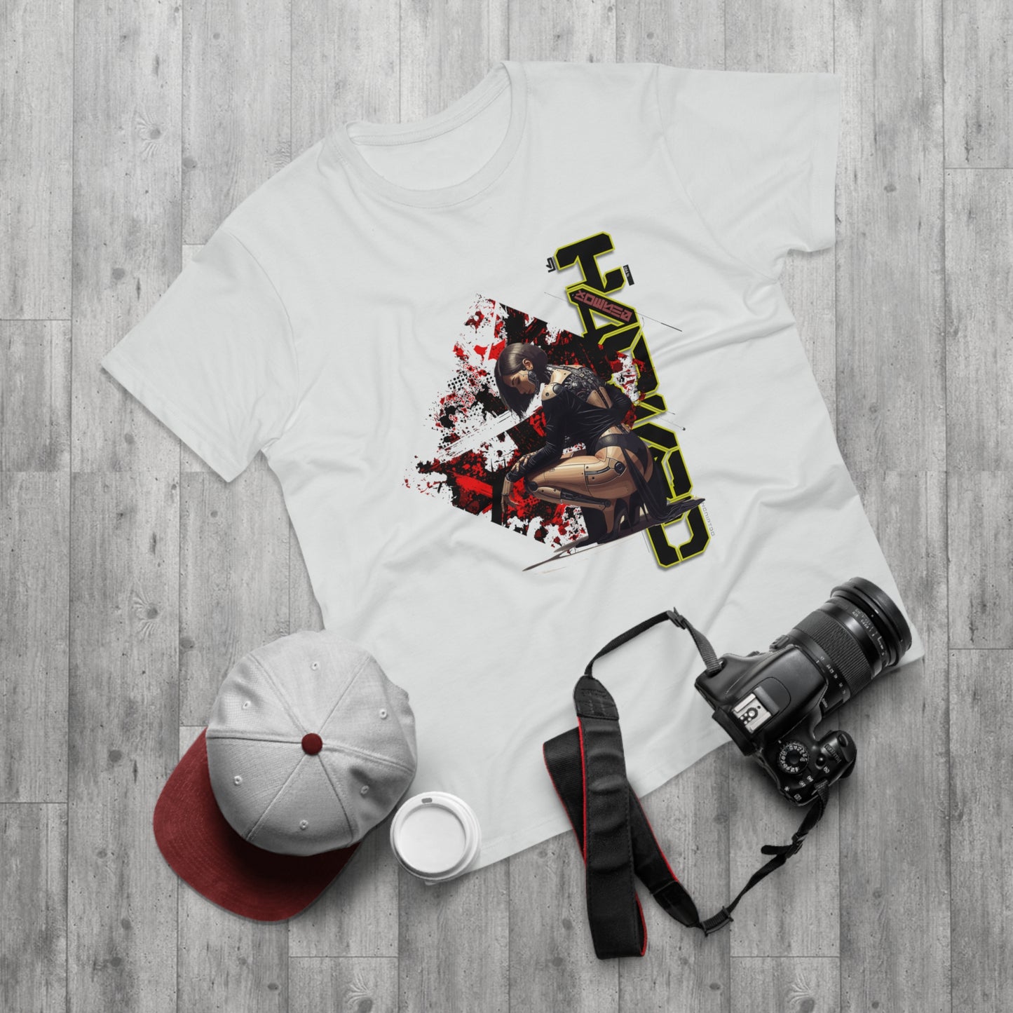 Stylish Unisex T-Shirt with Bold Graphic Design, Cool Casual Wear, Gift for Gamers, Graphic Tee, Everyday Fashion