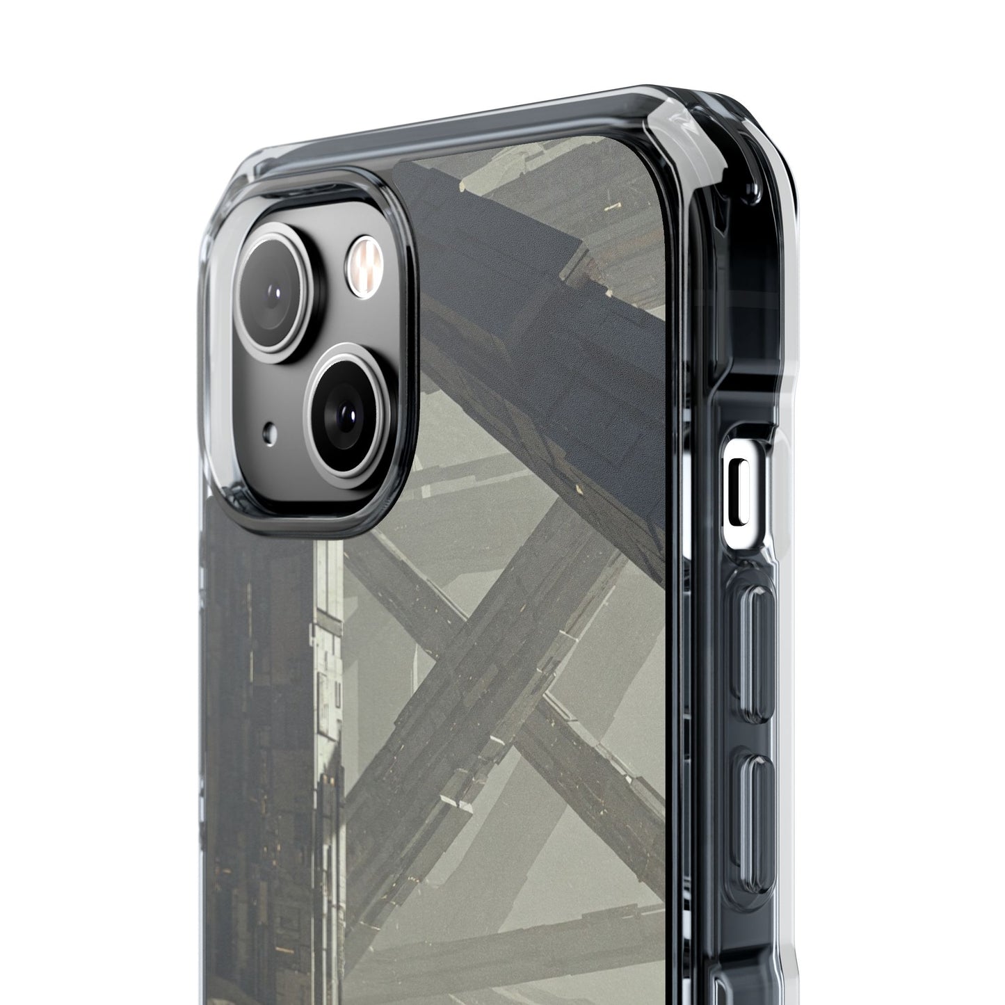 Magnetic Clear Impact Cases - Aesthetic Phone Protection, Unique Gift for Tech Lovers, Sleek Design for Minimalists