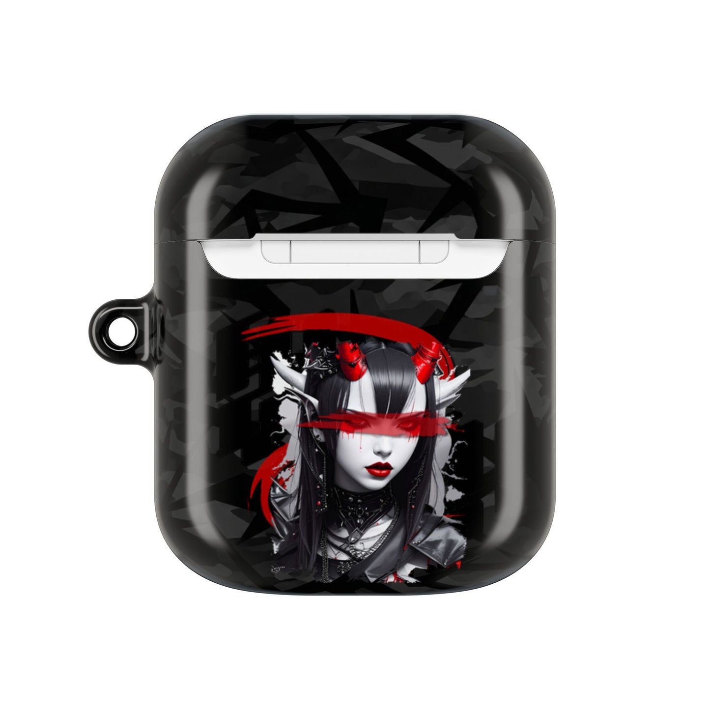 Edgy Gothic AirPod Case, Stylish Accessories for Music Lovers, Unique Gift for Birthdays, Holidays, and Festivals, Protective Cover