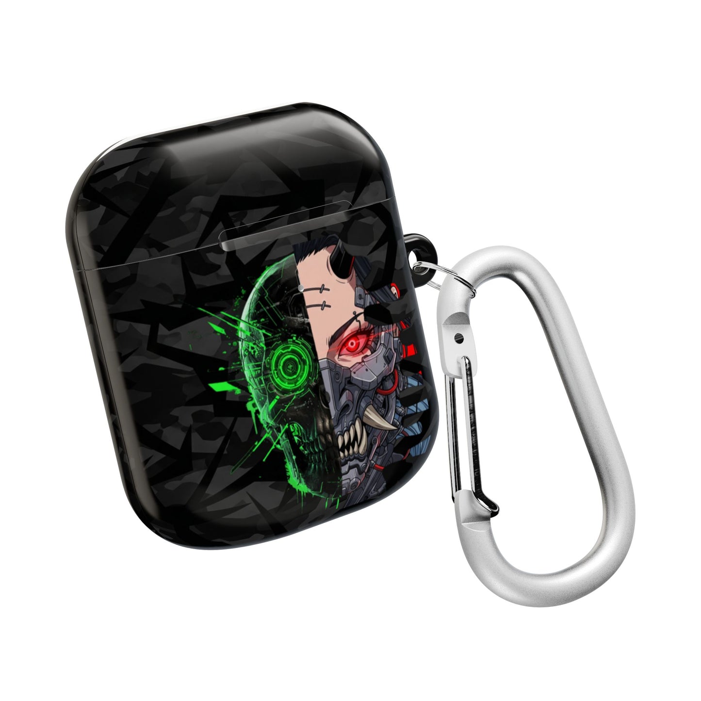 Edgy AirPod Case for Stylish Protection, Gift for Tech Lovers, Accessories for Gamers, Modern Decor, Trendy Tech Gifts
