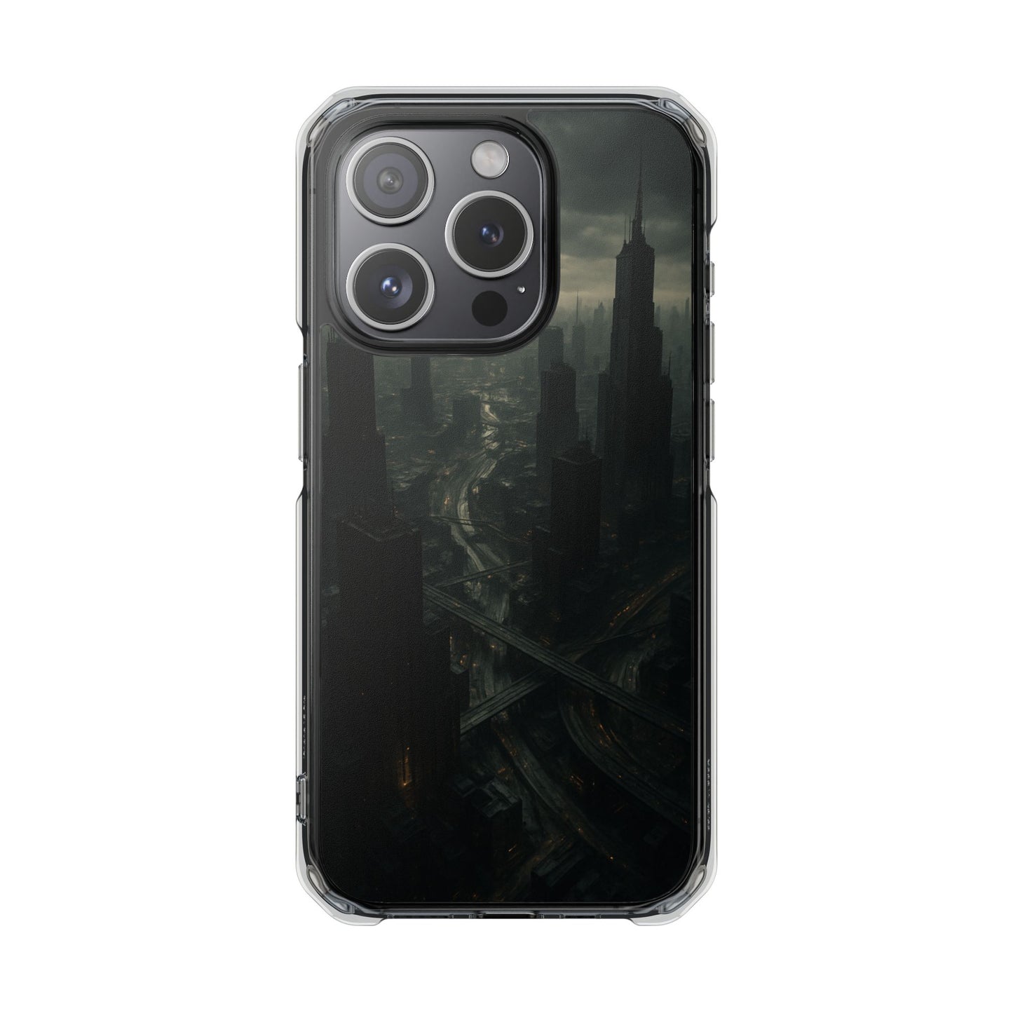 Magnetic Clear Impact Cases for a Stylish and Protective Phone Add a Futuristic Touch, Gift for Tech Lovers, Birthday or Holiday Present