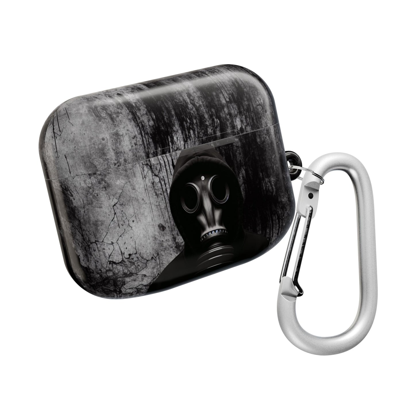 Gritty AirPod Cases - Urban Style, Tech Accessories, Music Lover Gift, Black & Gray Aesthetic, Unique Earbud Cases, Trendy Tech Gear