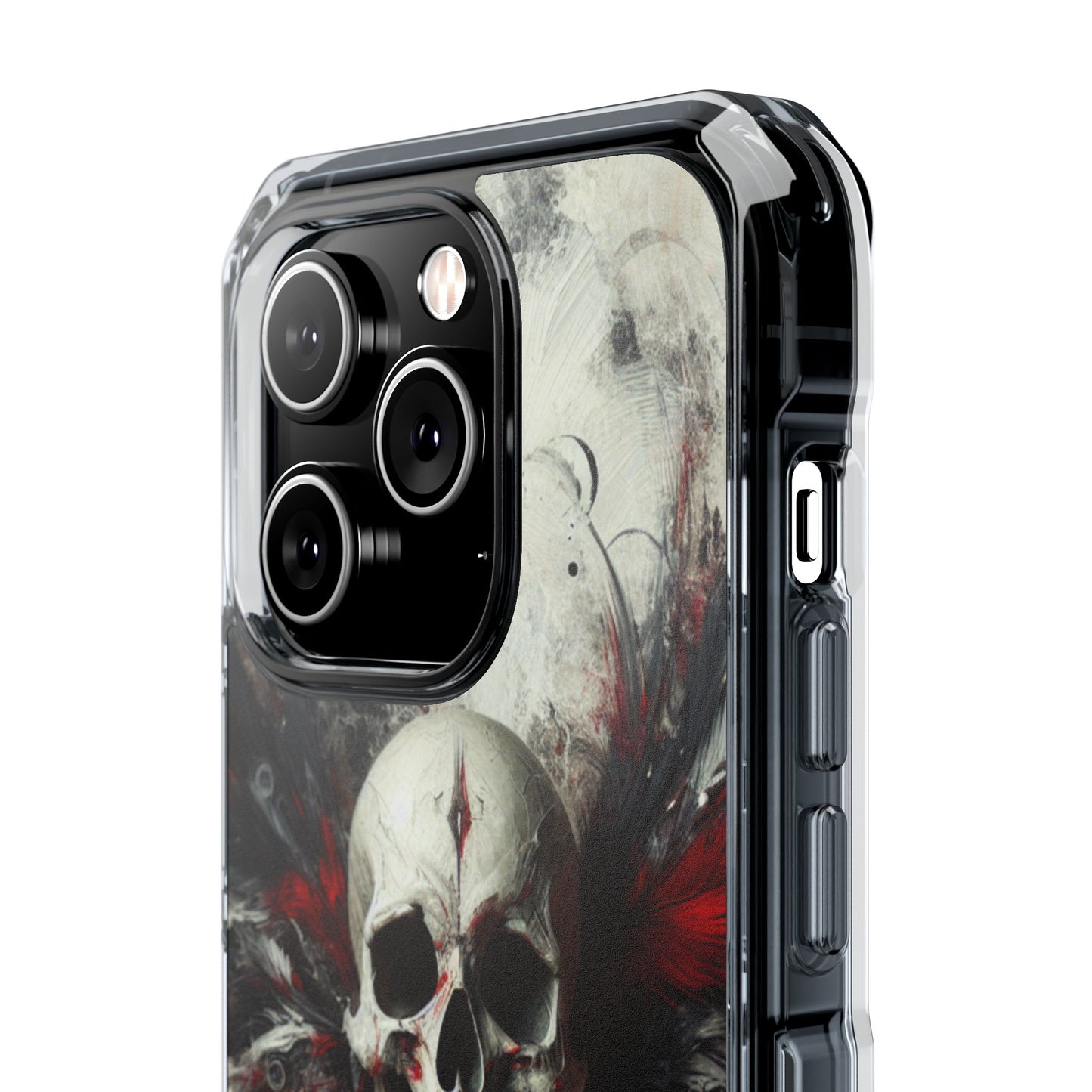 Gothic Skull Phone Case, Unique iPhone Cover, Edgy Smartphone Protector, Halloween Gift, Alternative Accessories