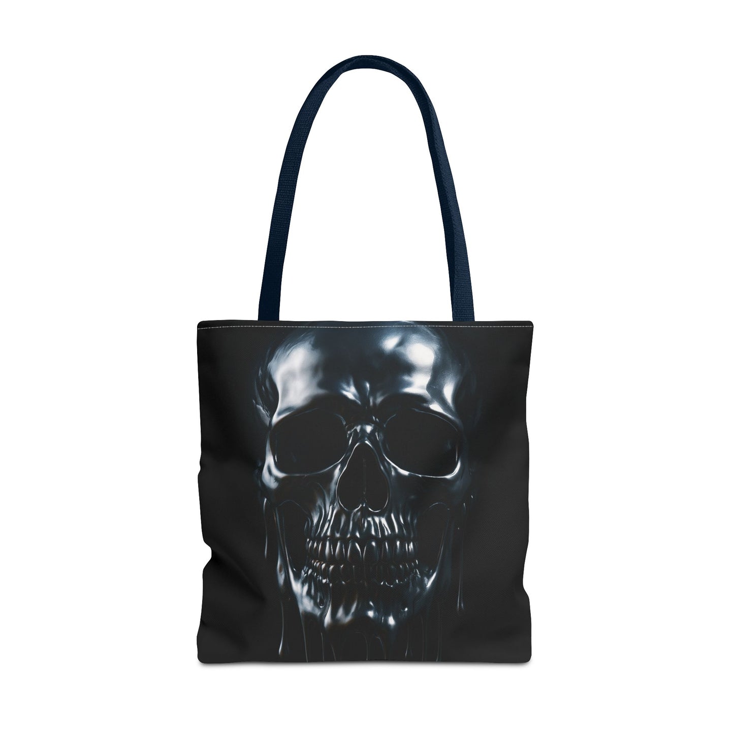 Gothic Skull Tote Bag, Edgy Fashion Accessory, Perfect for Halloween, Unique Gift Idea, Stylish Shopping Companion, All-Occasion Use