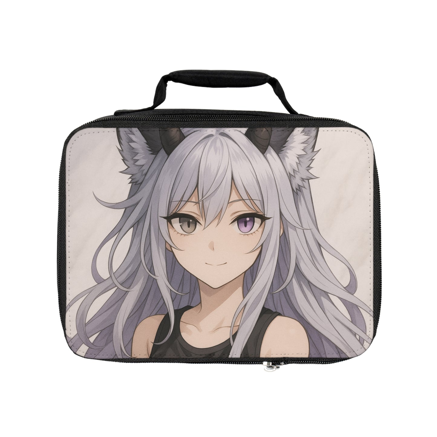 Anime-Inspired Lunch Bag for School, Work, or Travel - Cute Character Design, Unique Insulated Bag, Perfect for Gifts