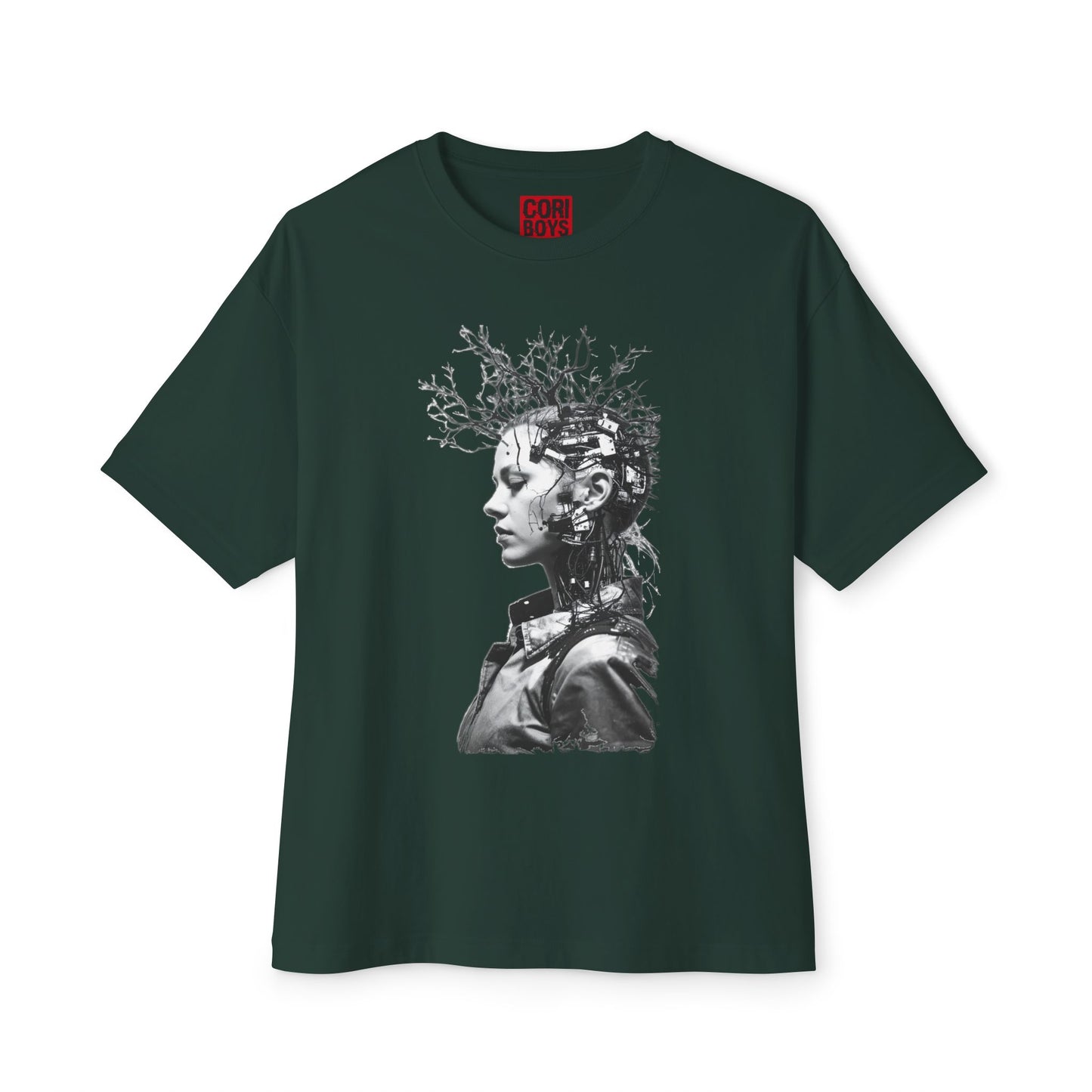 Eco-Friendly Unisex Oversized Tee Featuring Unique Abstract Design, Perfect for Casual Wear, Street Style, and Artistic Expression