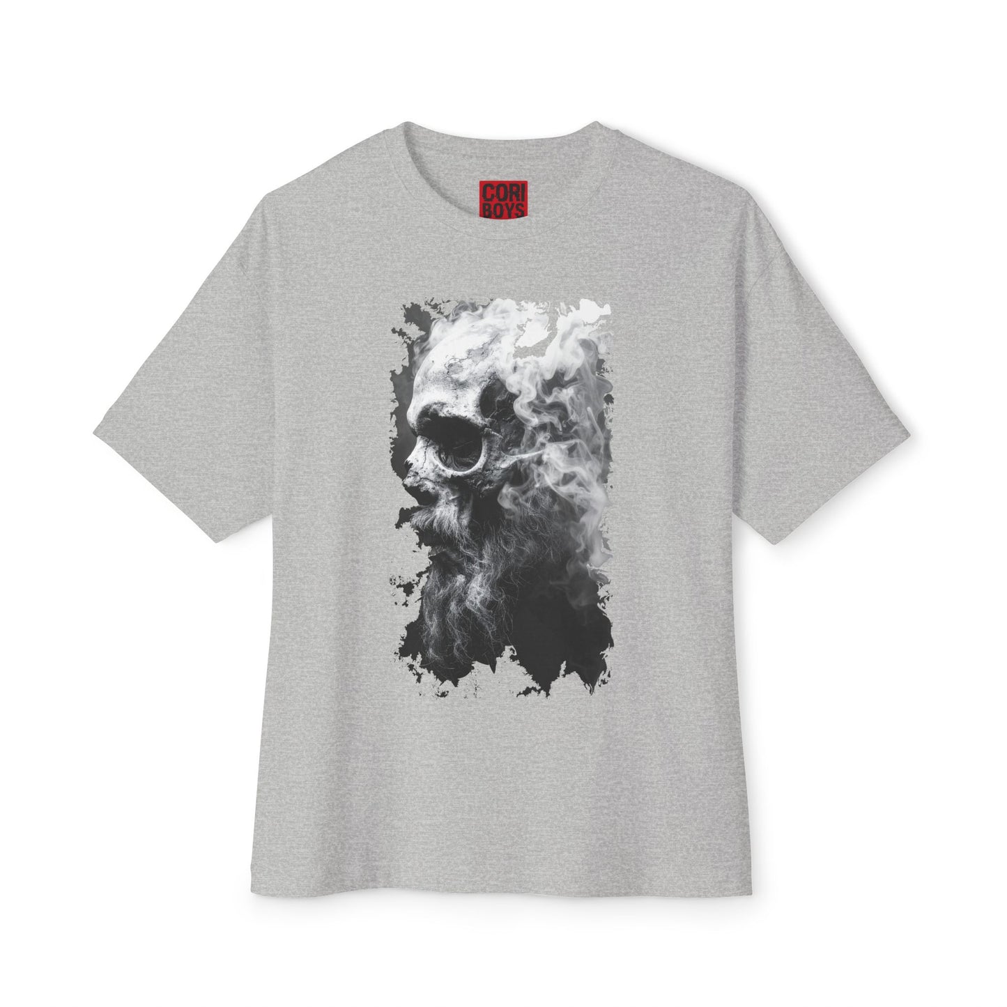 Edgy Oversized Graphic Tee | Casual Streetwear, Unisex T-Shirt, Skull Design, Gifts for Him/Her, Everyday Wear