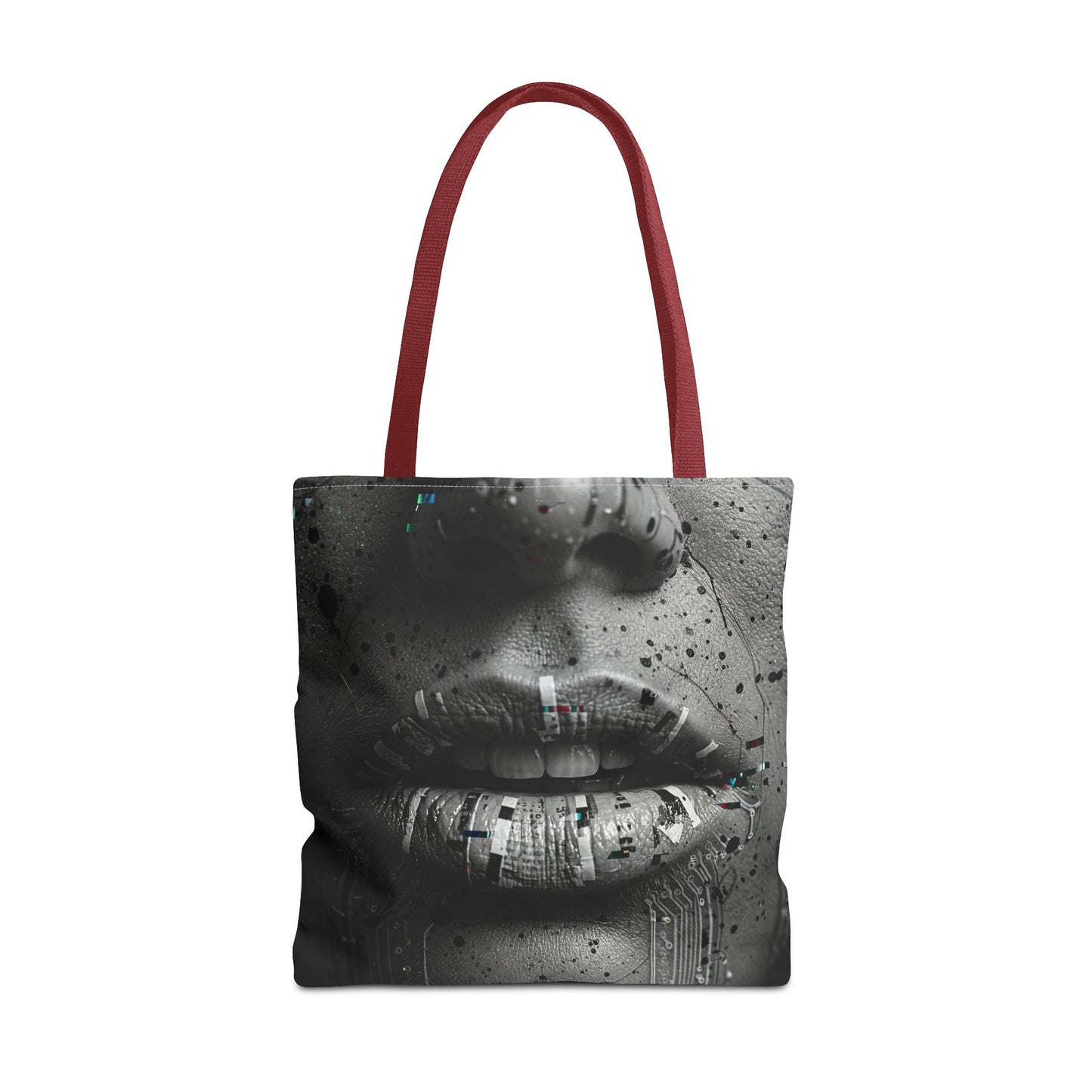 Stylish Graphic Tote Bag - Chic Everyday Carryall, Trendy Laptop Bag, Fashion Statement, Art-Inspired Gift, Eco-Friendly
