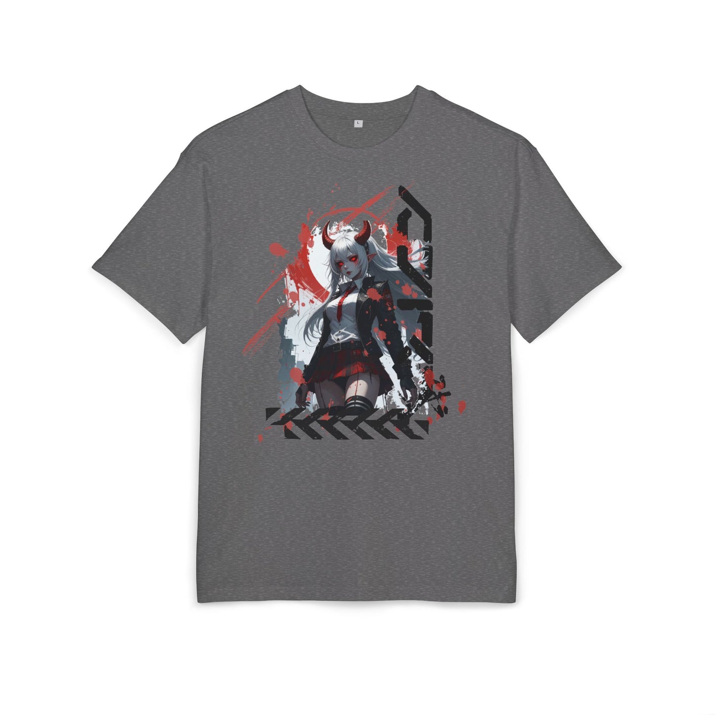 Unique Graphic Loose Fit Tee, Oversized T-Shirt, Streetwear Style, Trendy Casual Wear, Gift for Anime Lovers, Art-Inspired Fashion