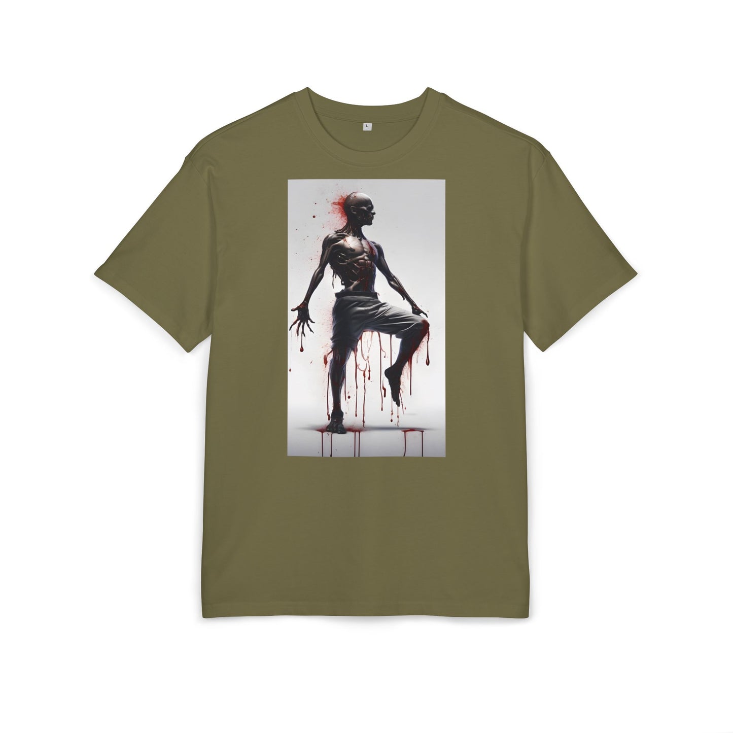 Bold Artistic Unisex Tee, Casual Street Style Shirt, Comfortable Graphic Top, Gift for Art Lovers, Unique Fashion Statement