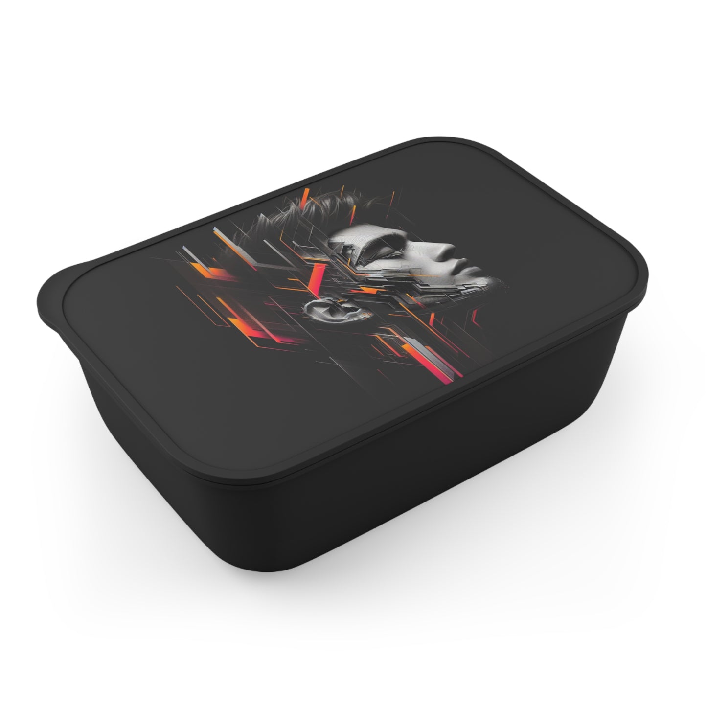 Futuristic Bento Box, Modern Lunch Container, Unique Meal Prep Box, Stylish Food Storage, Eco-Friendly Lunch Box