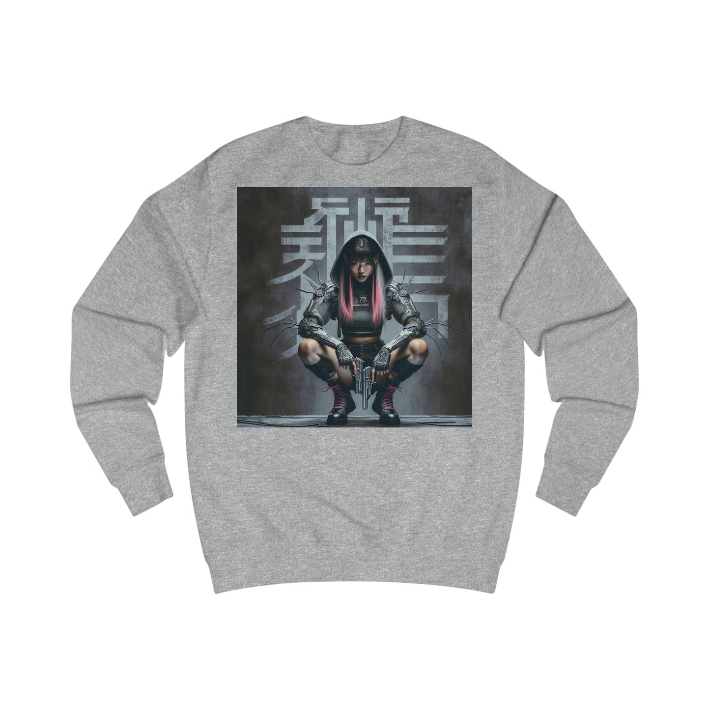 Street Art Unisex Sweatshirt - Urban Casual Wear, Graphic Sweatshirt, Hip Hop Style, Trendy Gift, Everyday Fashion