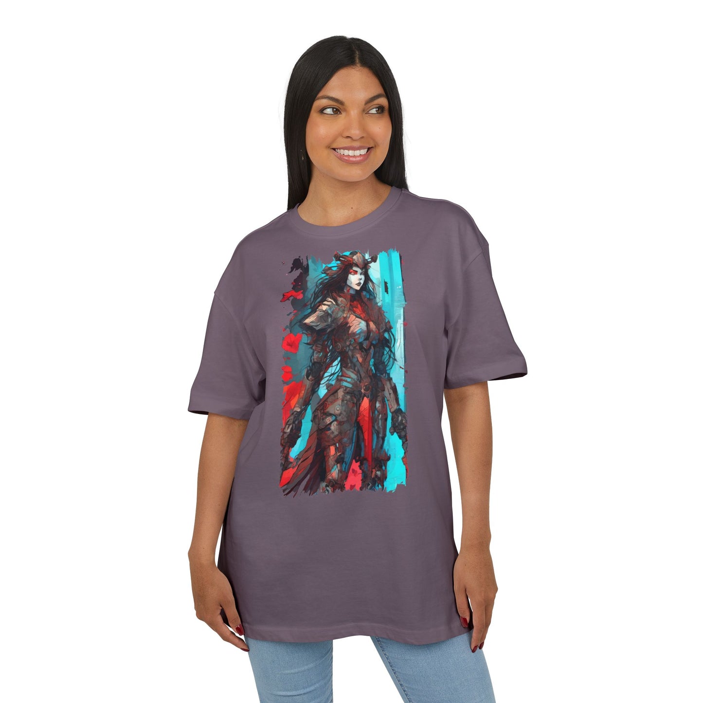 Stylish Graphic Oversize Tee with Fantasy Art, Unisex Casual Shirt, Anime Inspired Tee, Unique Gift for Gamers, Comfortable Everyday Wear
