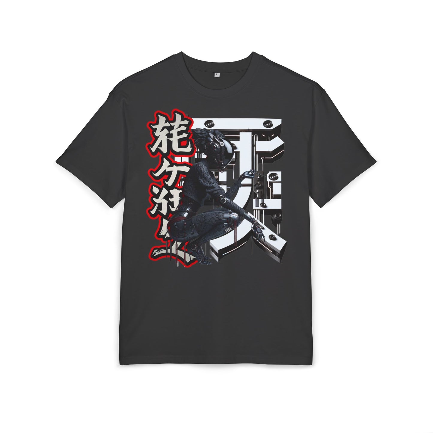 Cyberpunk Graphic Unisex Heavy Oversize Tee