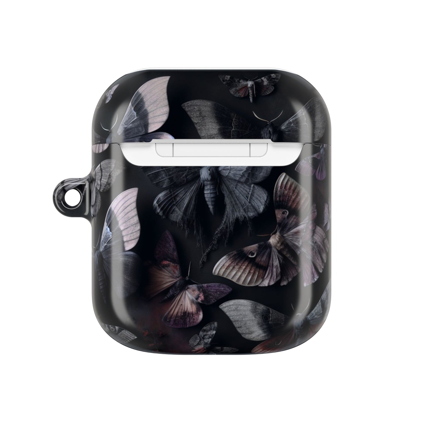 Dark Moths Gothic AirPod Cases, Stylish Protection, Gift for Music Lovers, Trendy Accessories, Unique Designs for Any Occasion