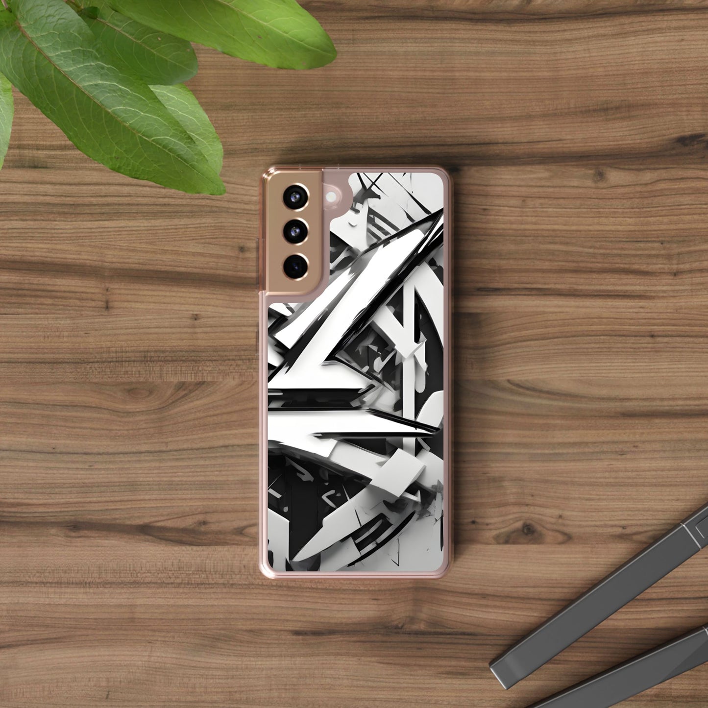 Phone Case, Abstract Futuristic Design