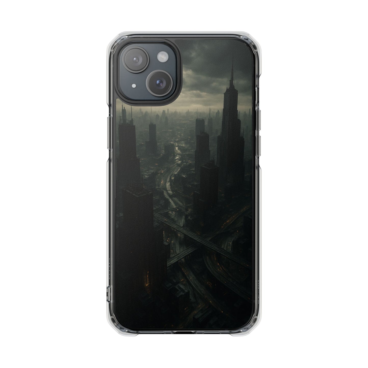 Magnetic Clear Impact Cases for a Stylish and Protective Phone Add a Futuristic Touch, Gift for Tech Lovers, Birthday or Holiday Present
