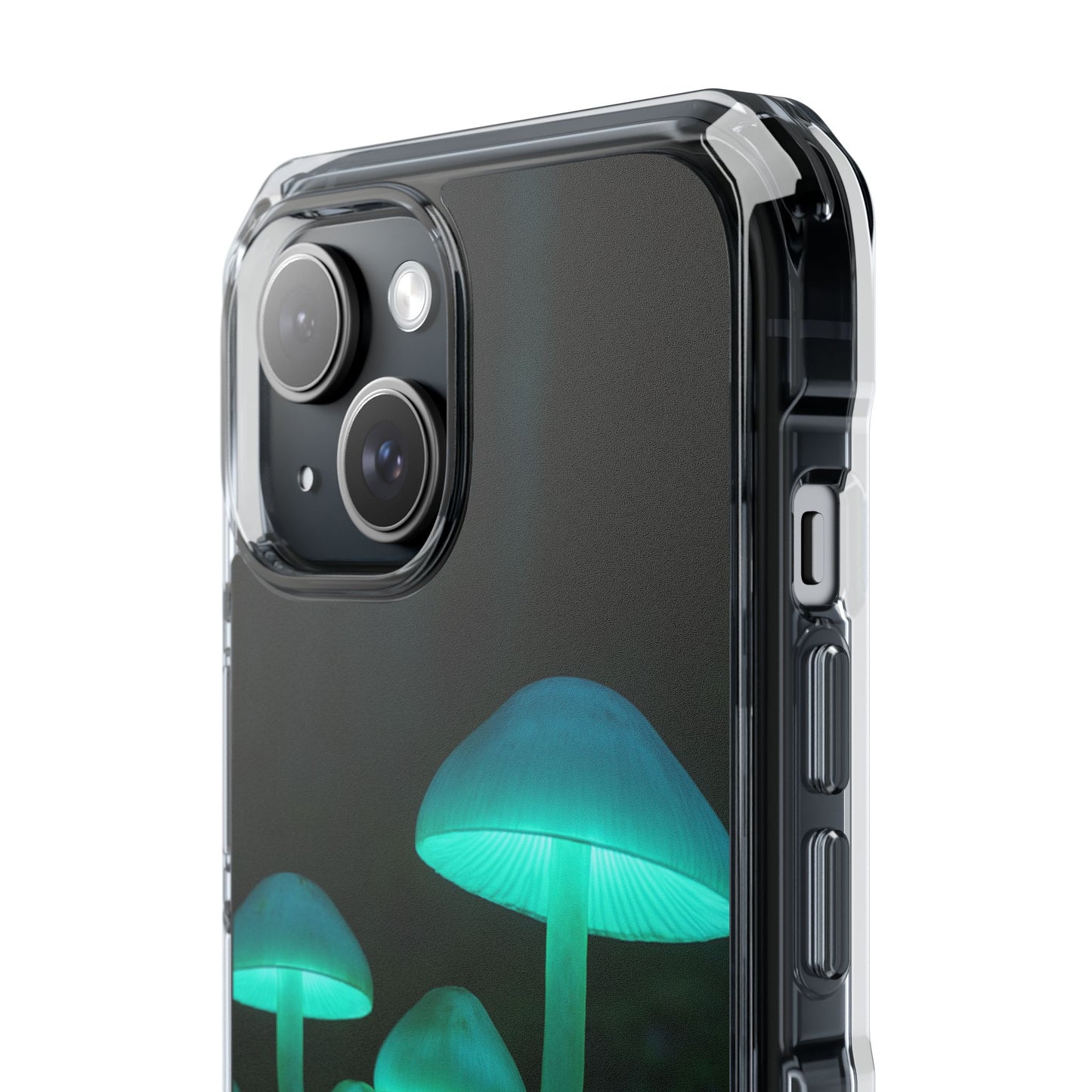 Glowing Mushroom iPhone Case, Unique Cellphone Protector, Gift for Nature Lovers, Eco-Friendly Tech Accessory