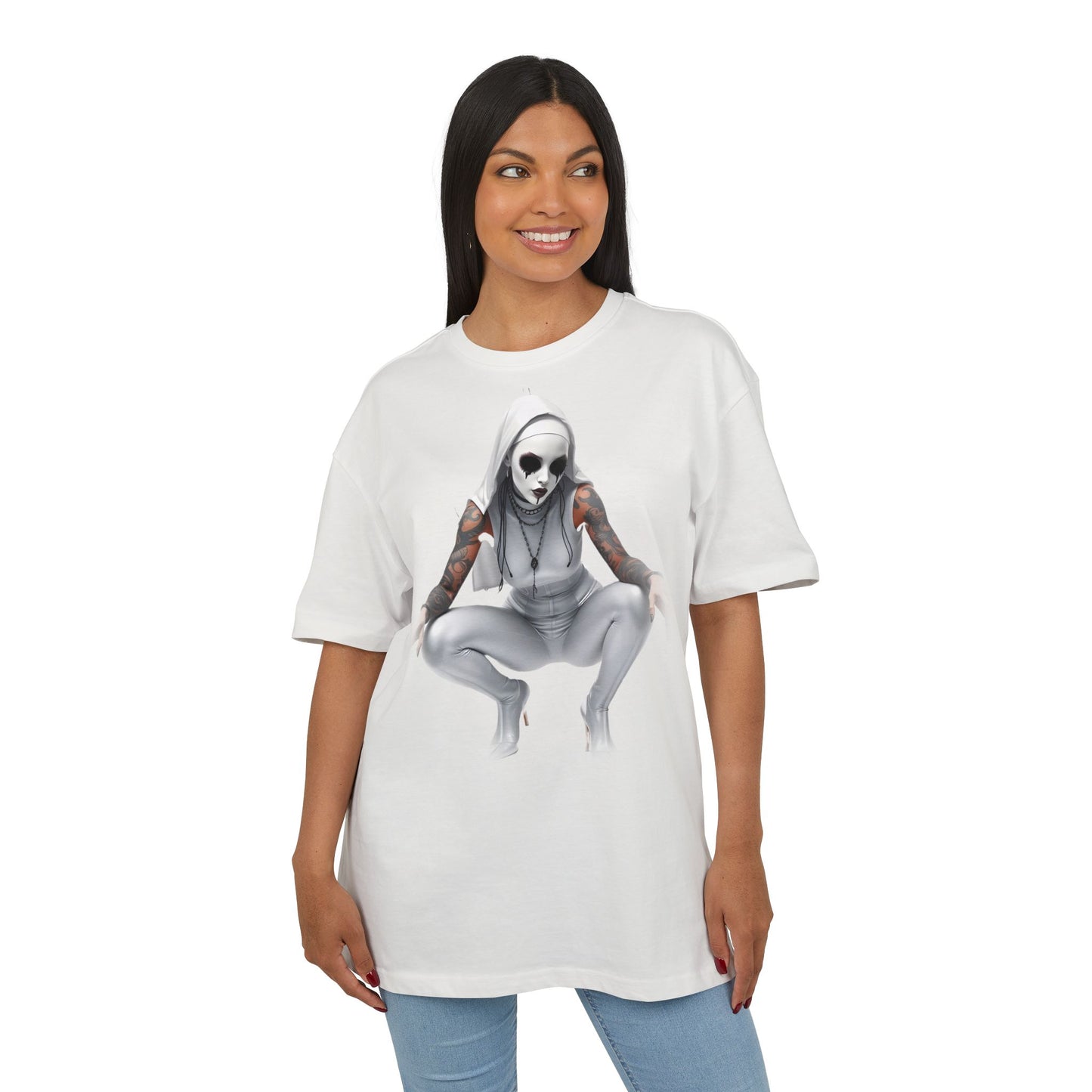 Horror Style Oversized Unisex T-shirt