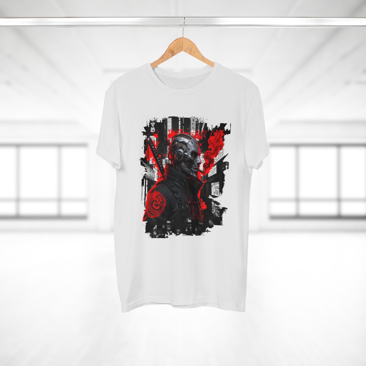 Unisex Graphic Tee - Urban Skull Design, Streetwear Shirt, Cool T-Shirt, Casual Fashion, Edgy Gift for Him, Festival Wear