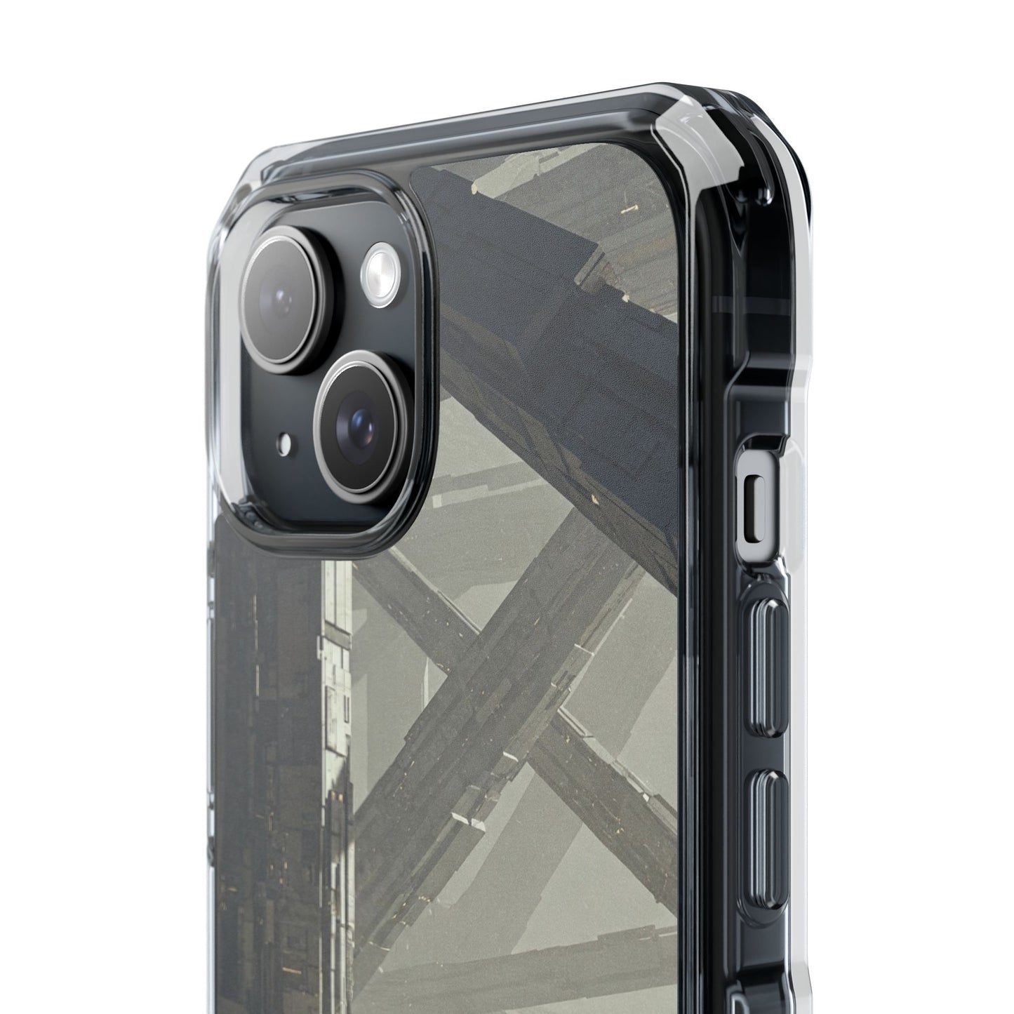 Magnetic Clear Impact Cases - Aesthetic Phone Protection, Unique Gift for Tech Lovers, Sleek Design for Minimalists