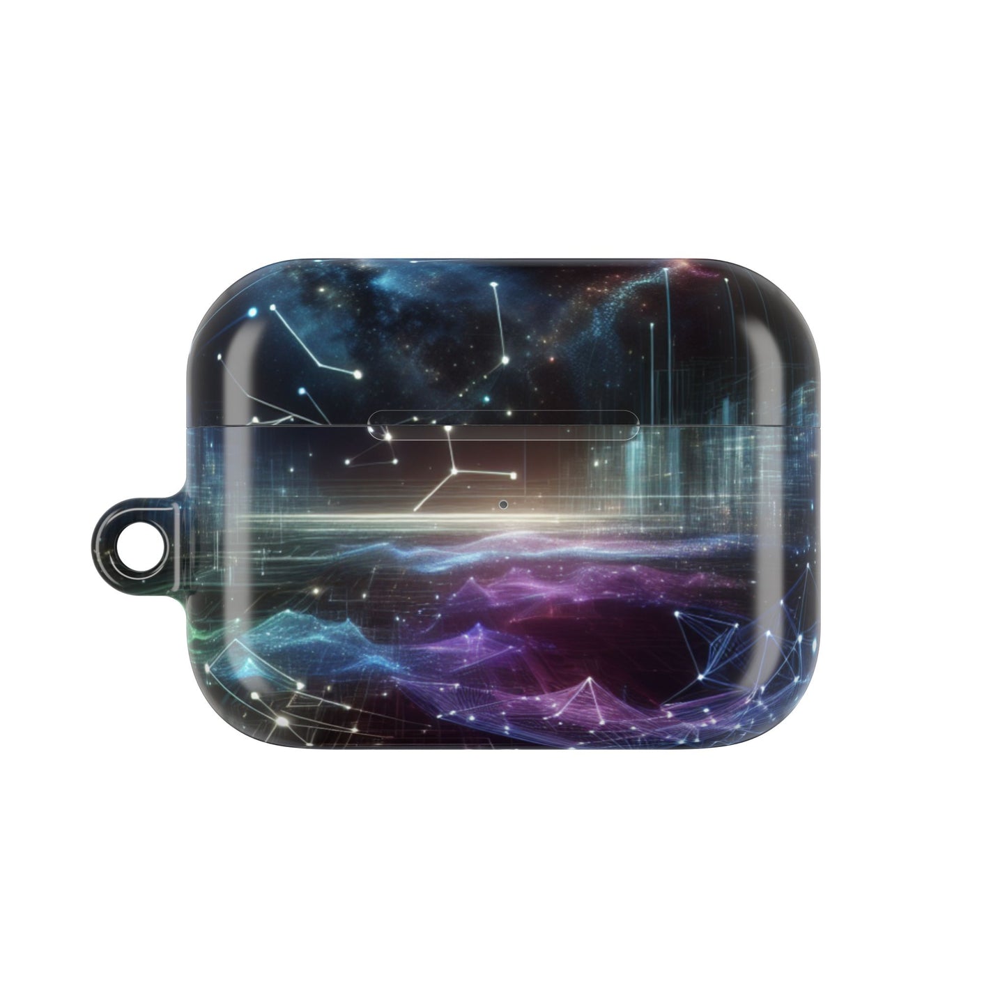 Cosmic Galaxy AirPod Cases, Astronaut Gifts, Space Themed Tech Accessories, Starry Night Earbuds Cover, Unique AirPods Holder