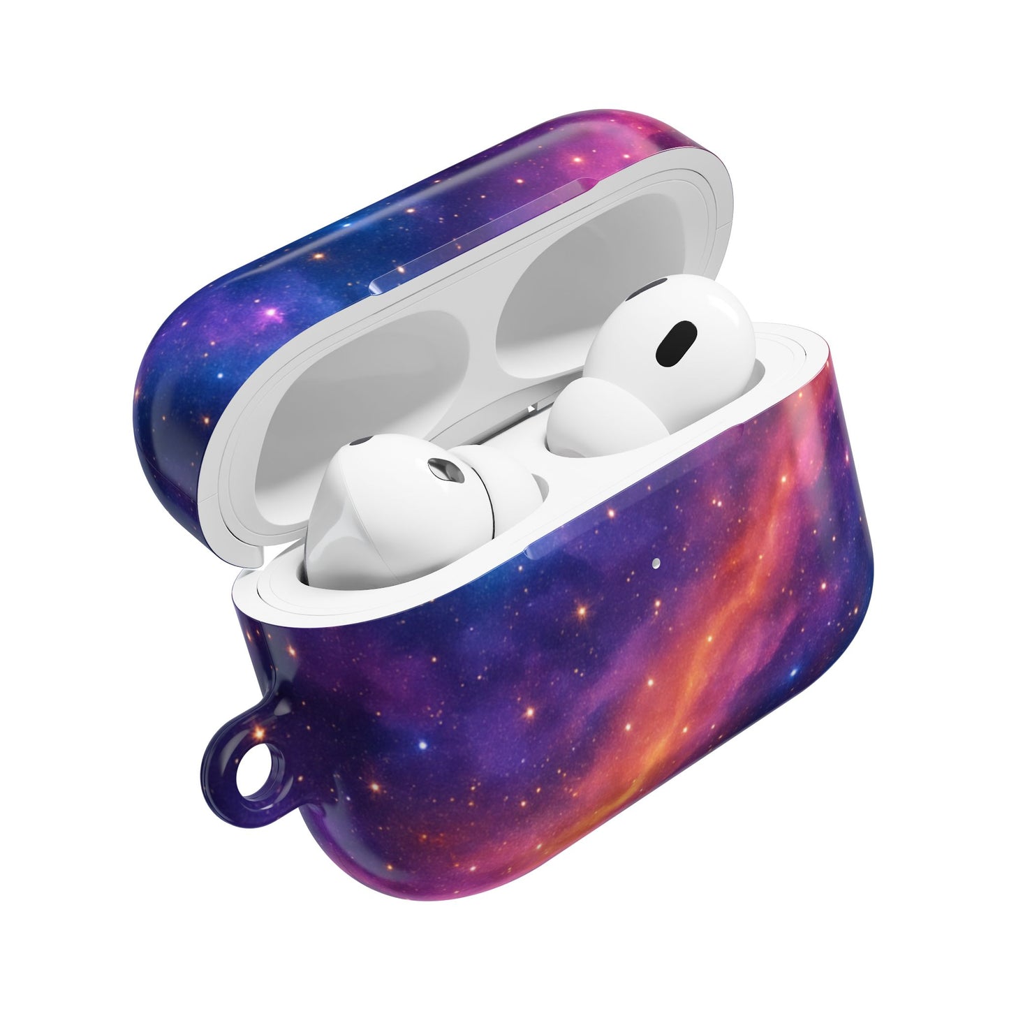 Cosmic Galaxy AirPod Cases, Stylish Protective Cover, Unique Gift for Music Lovers, Skincare & Makeup Accessory, Fun Space Theme